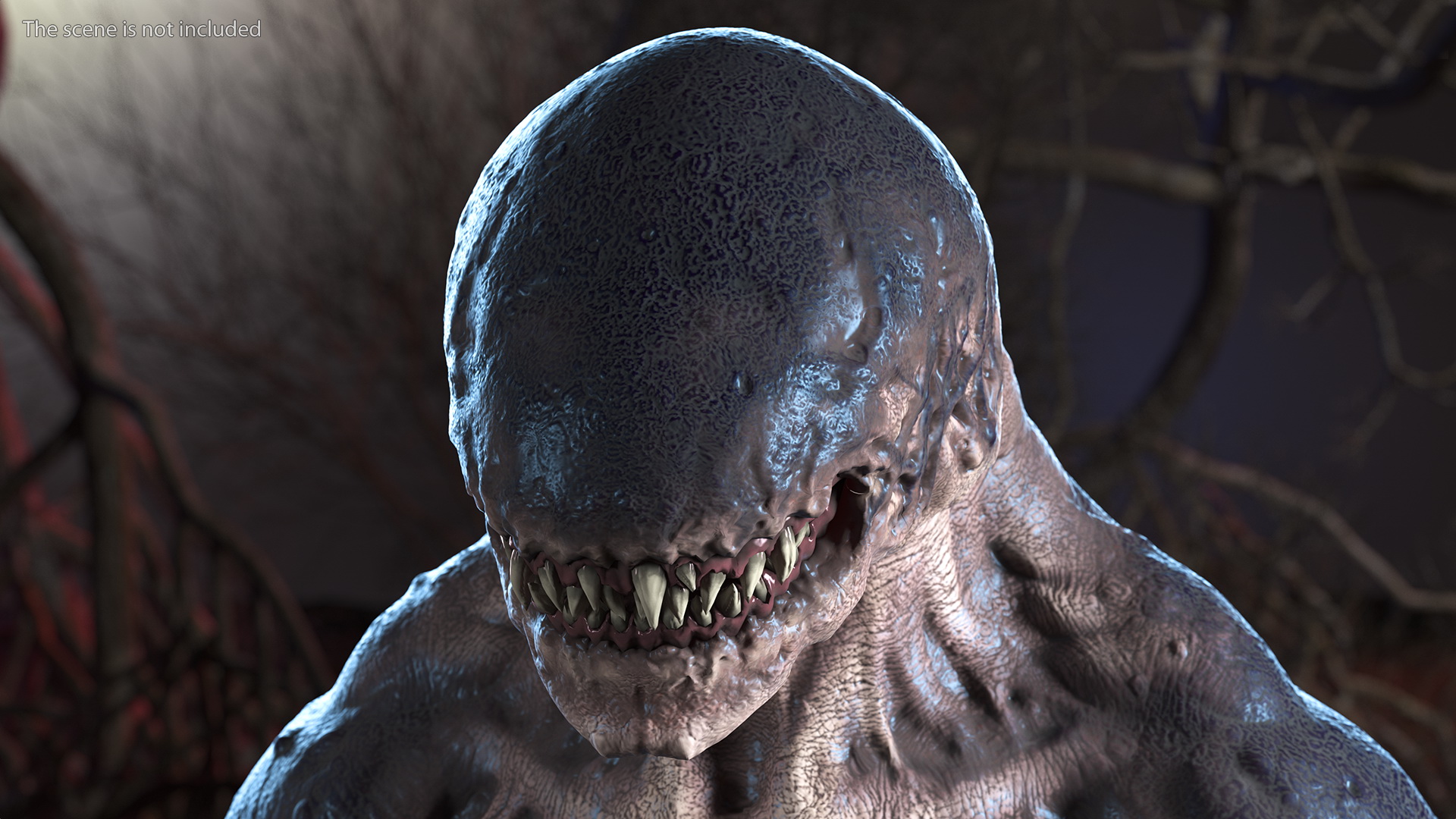 3D Monster Creature Rigged model