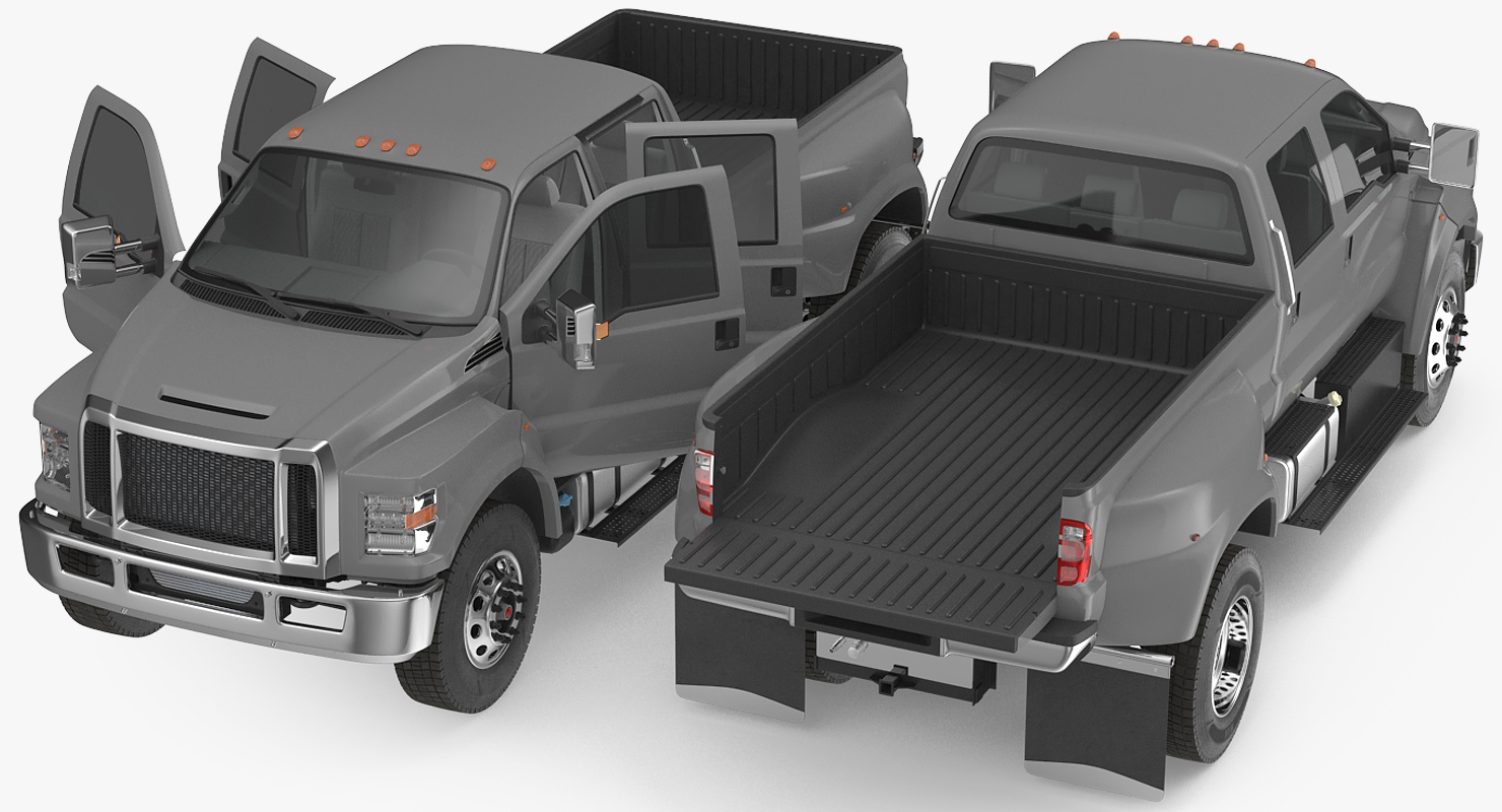 3D model Generic Pickup Simple Interior