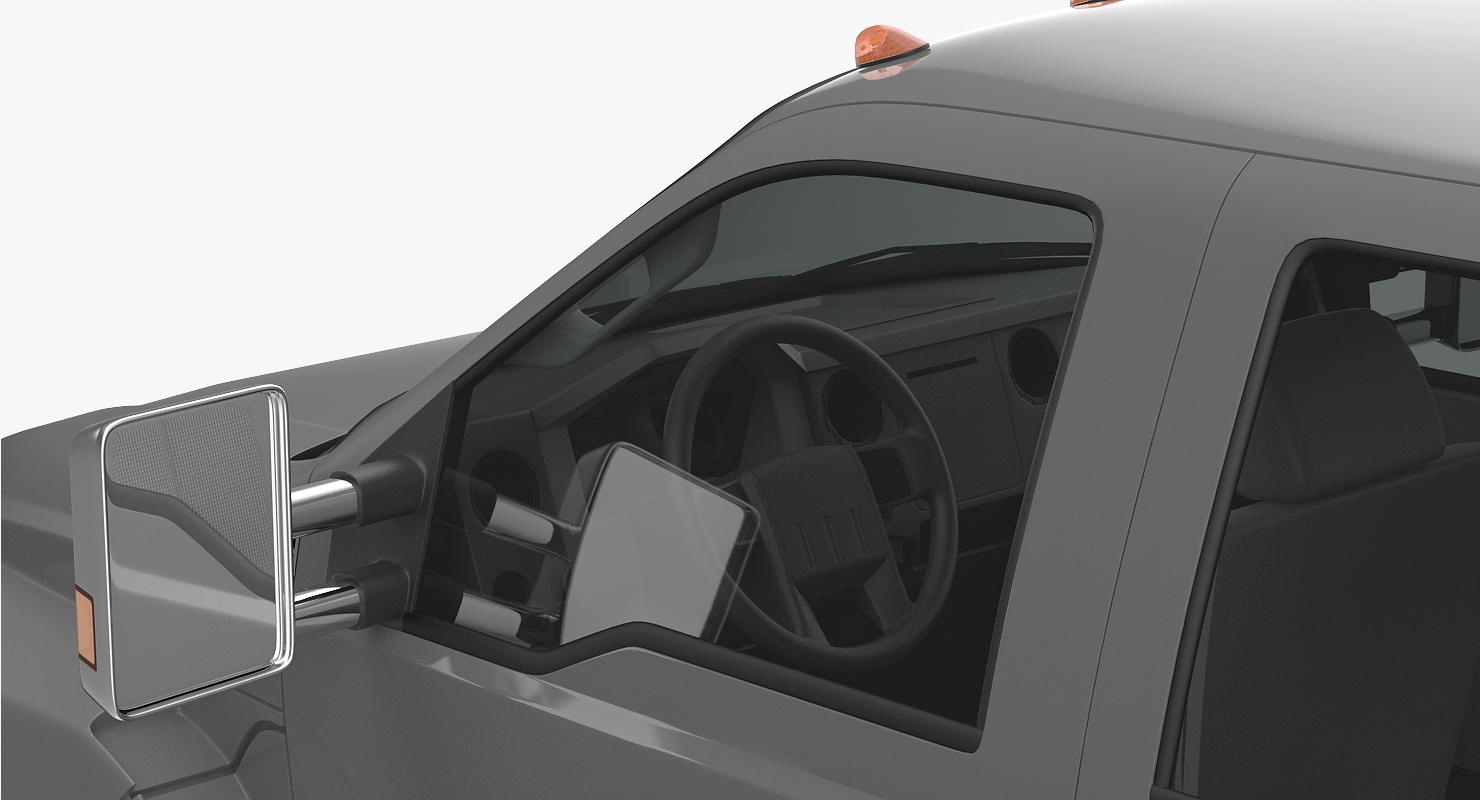 3D model Generic Pickup Simple Interior