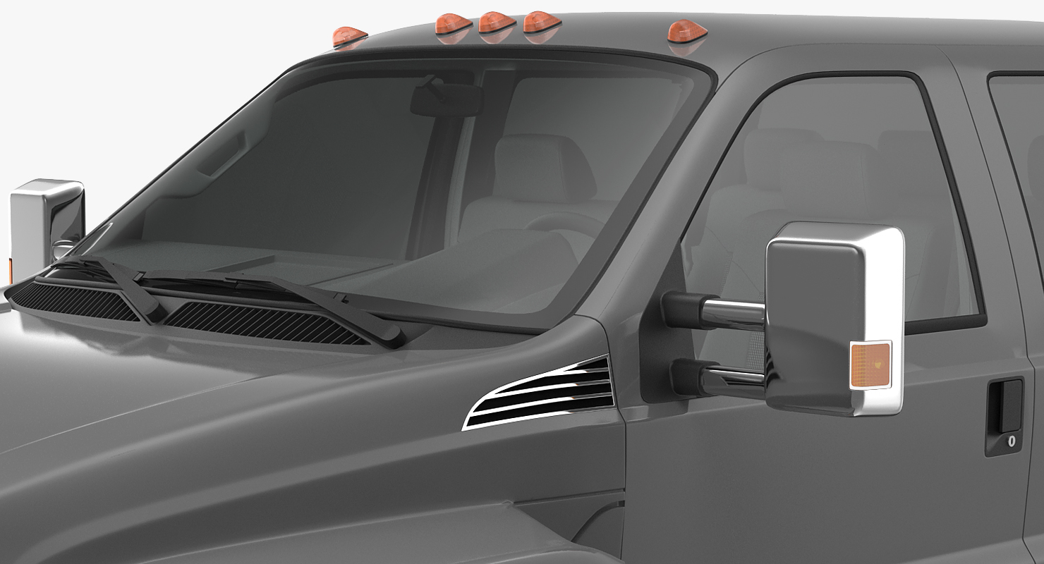 3D model Generic Pickup Simple Interior