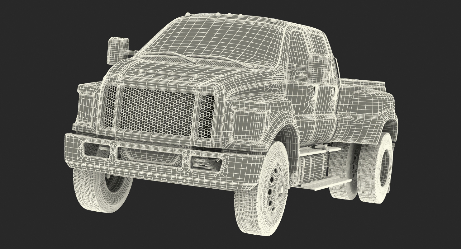 3D model Generic Pickup Simple Interior