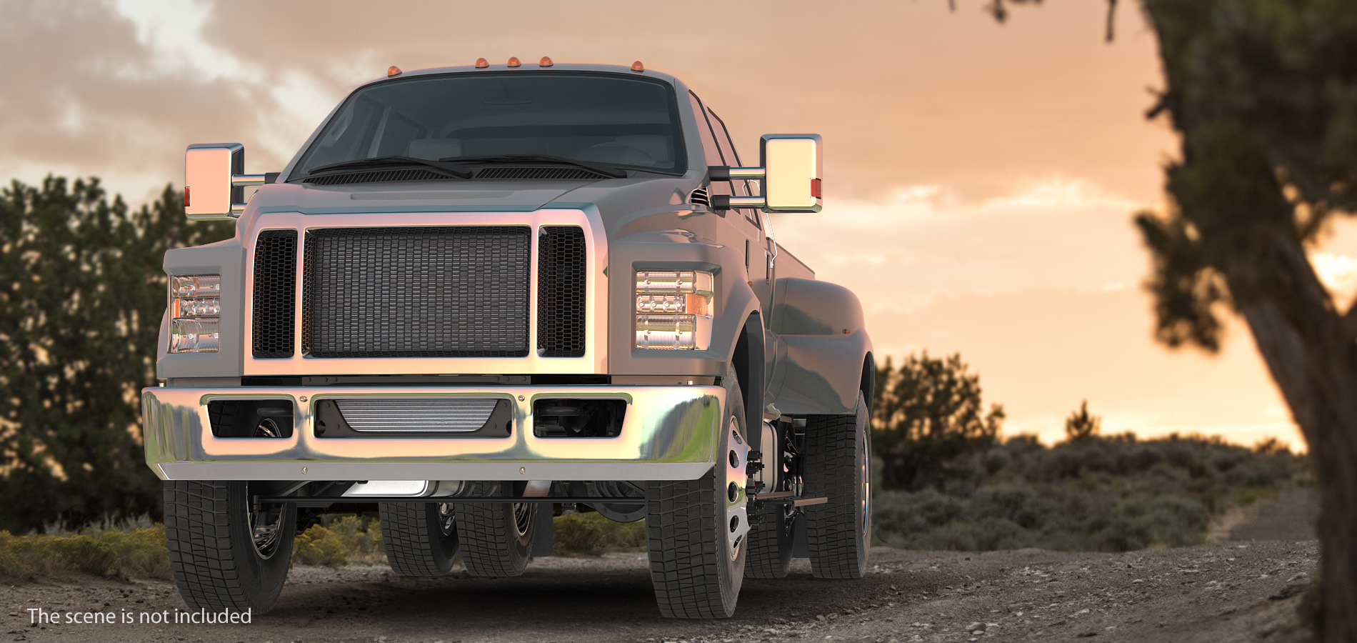 3D model Generic Pickup Simple Interior