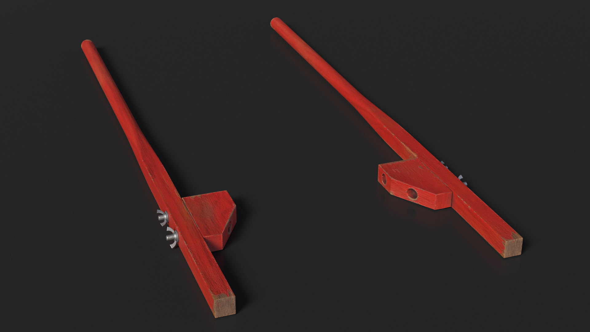 3D Wooden Walking Stilts
