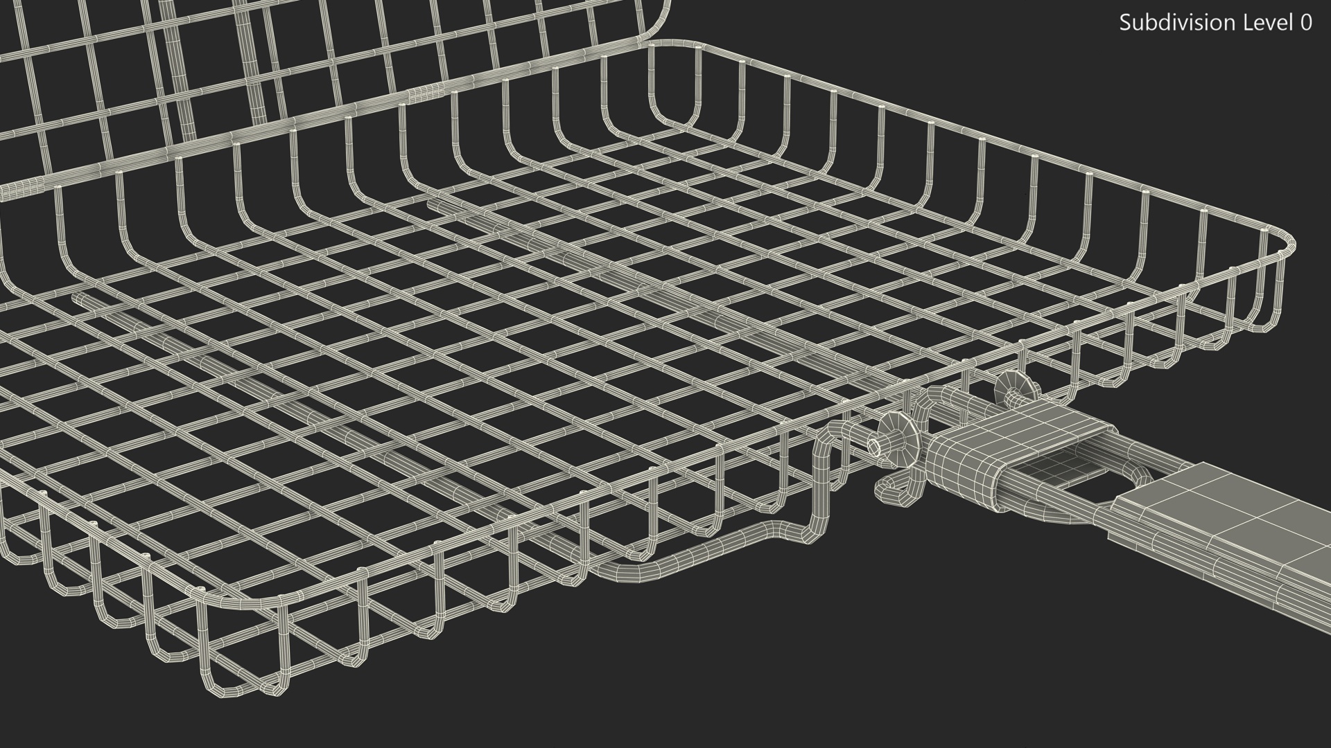 3D BBQ Handle Grill