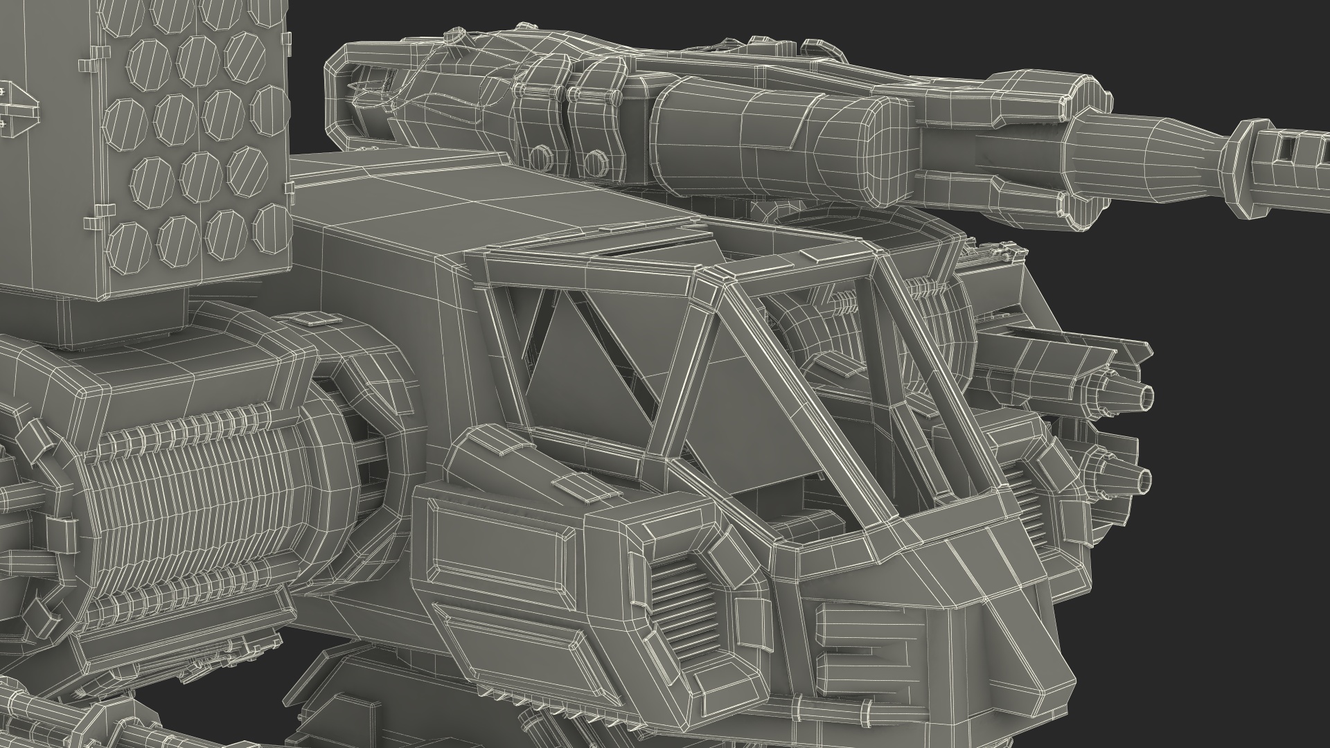 Old Walking Robot 3D