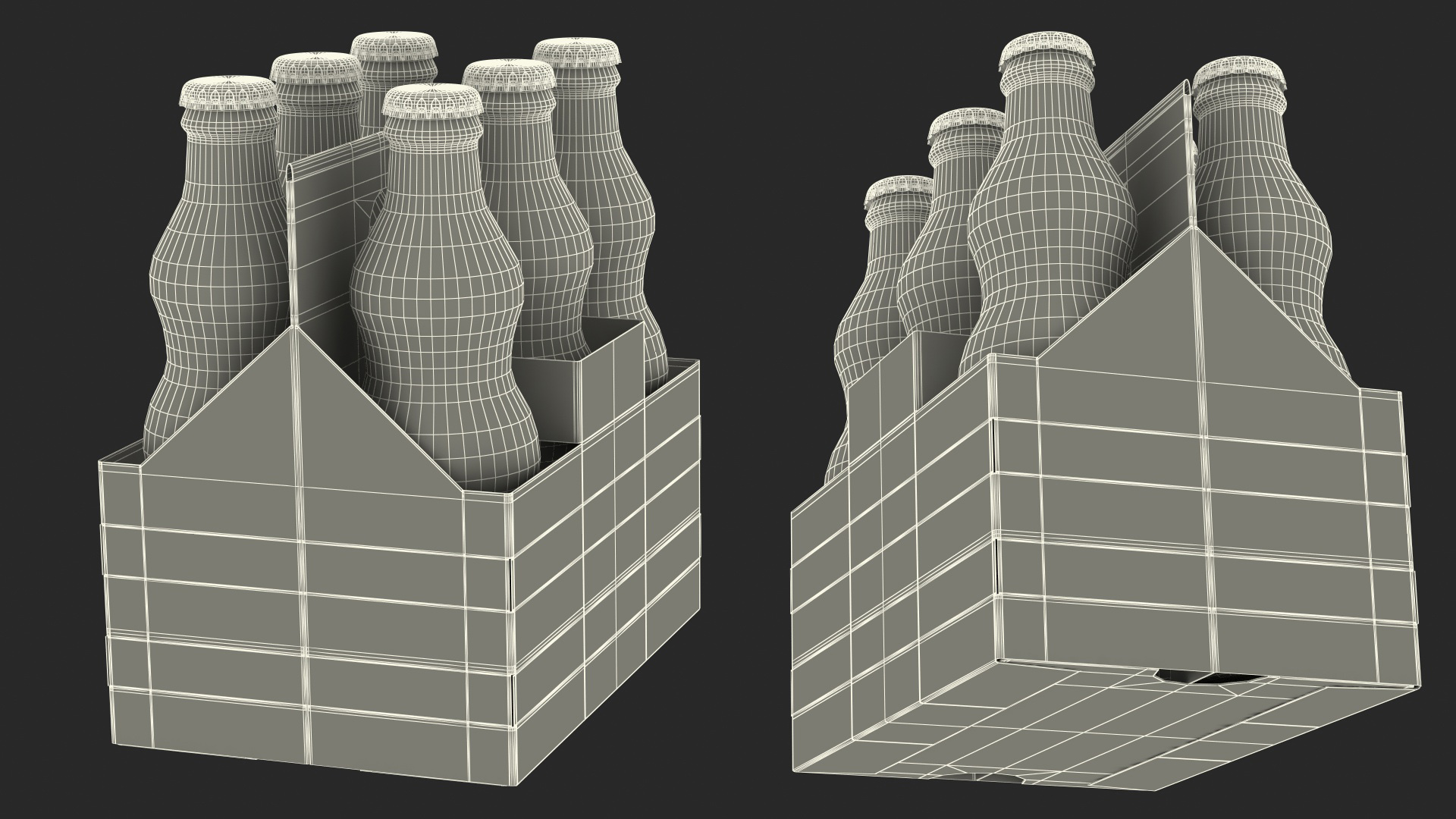 3D model Fanta Bottle Package