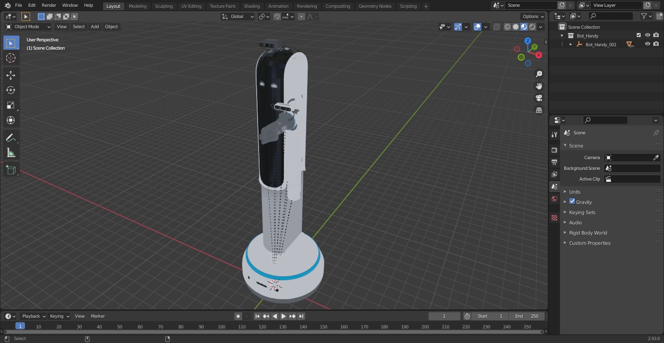 Bot Handy 3D model