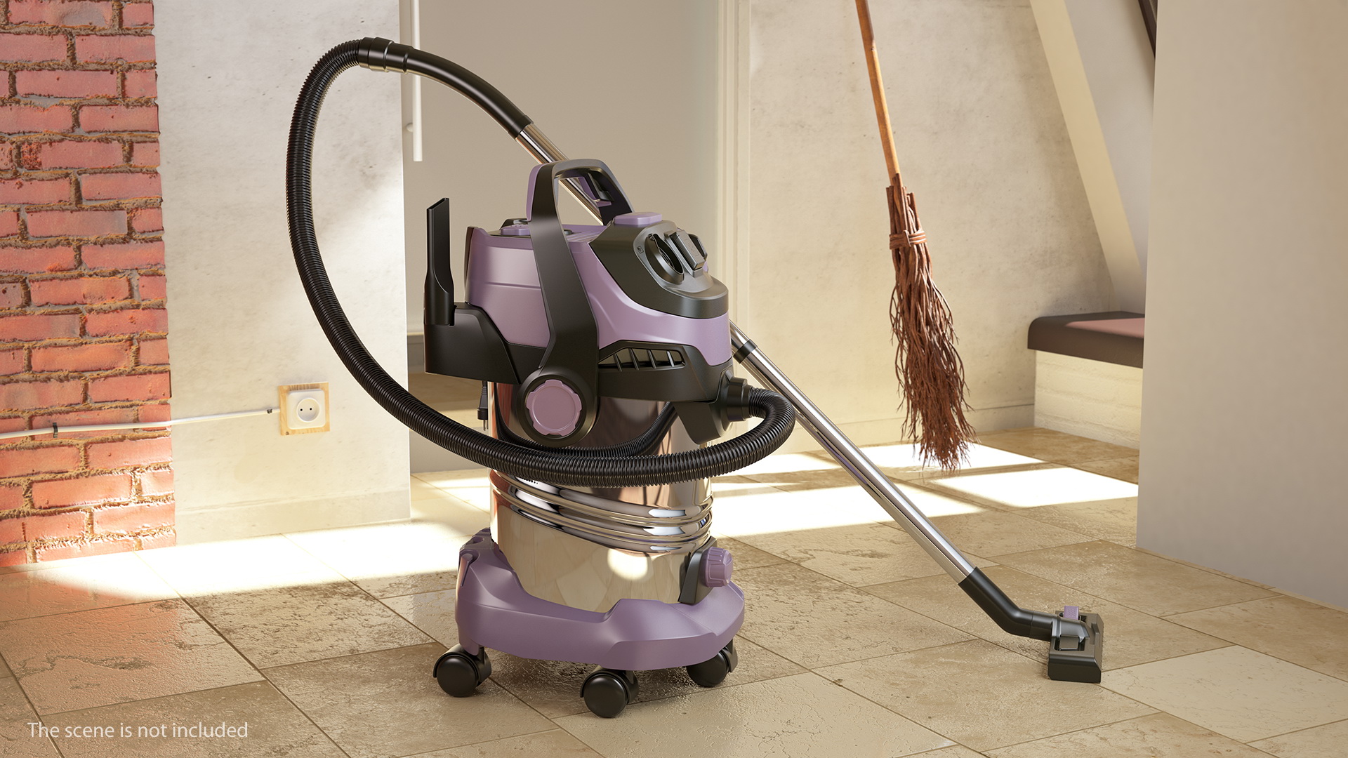 3D Vacuum Cleaner Nozzle with Hose