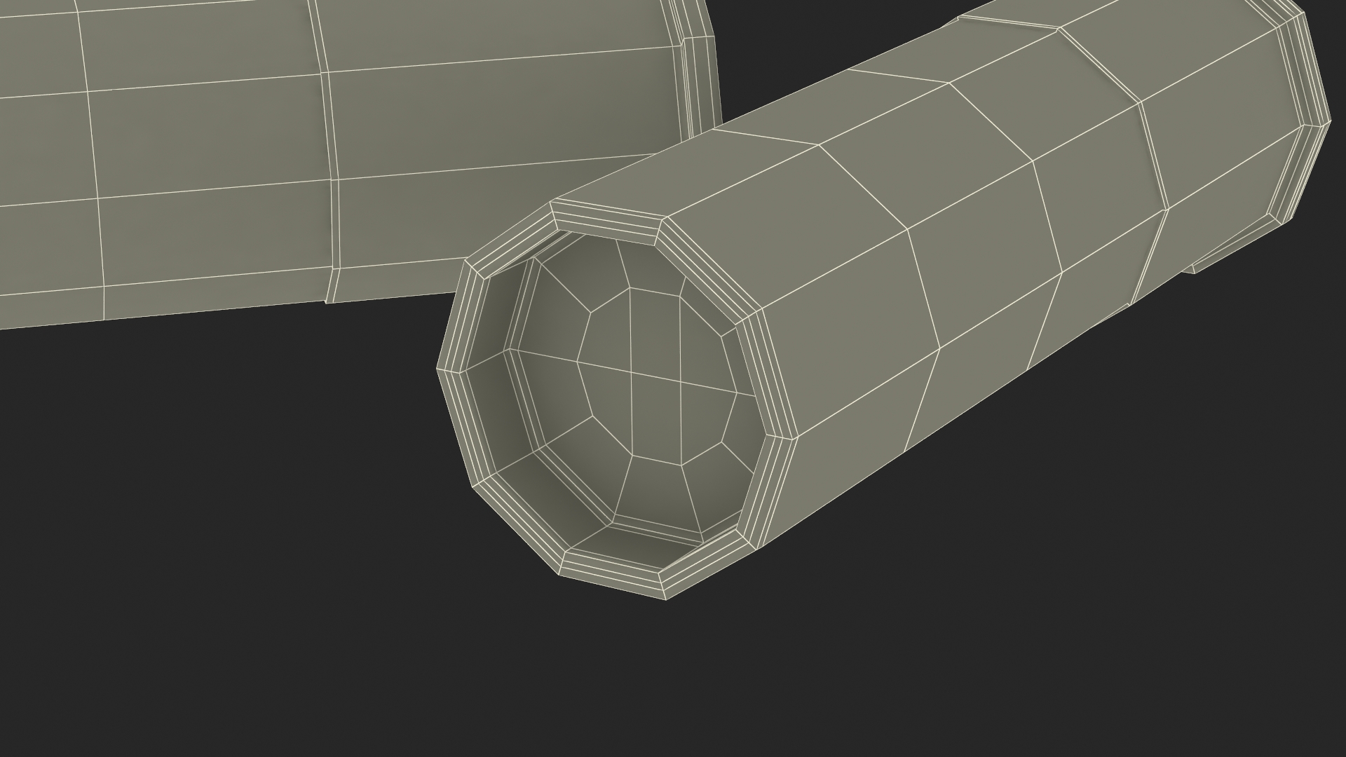 Set of Futuristic Rifle Cartridges 3D model