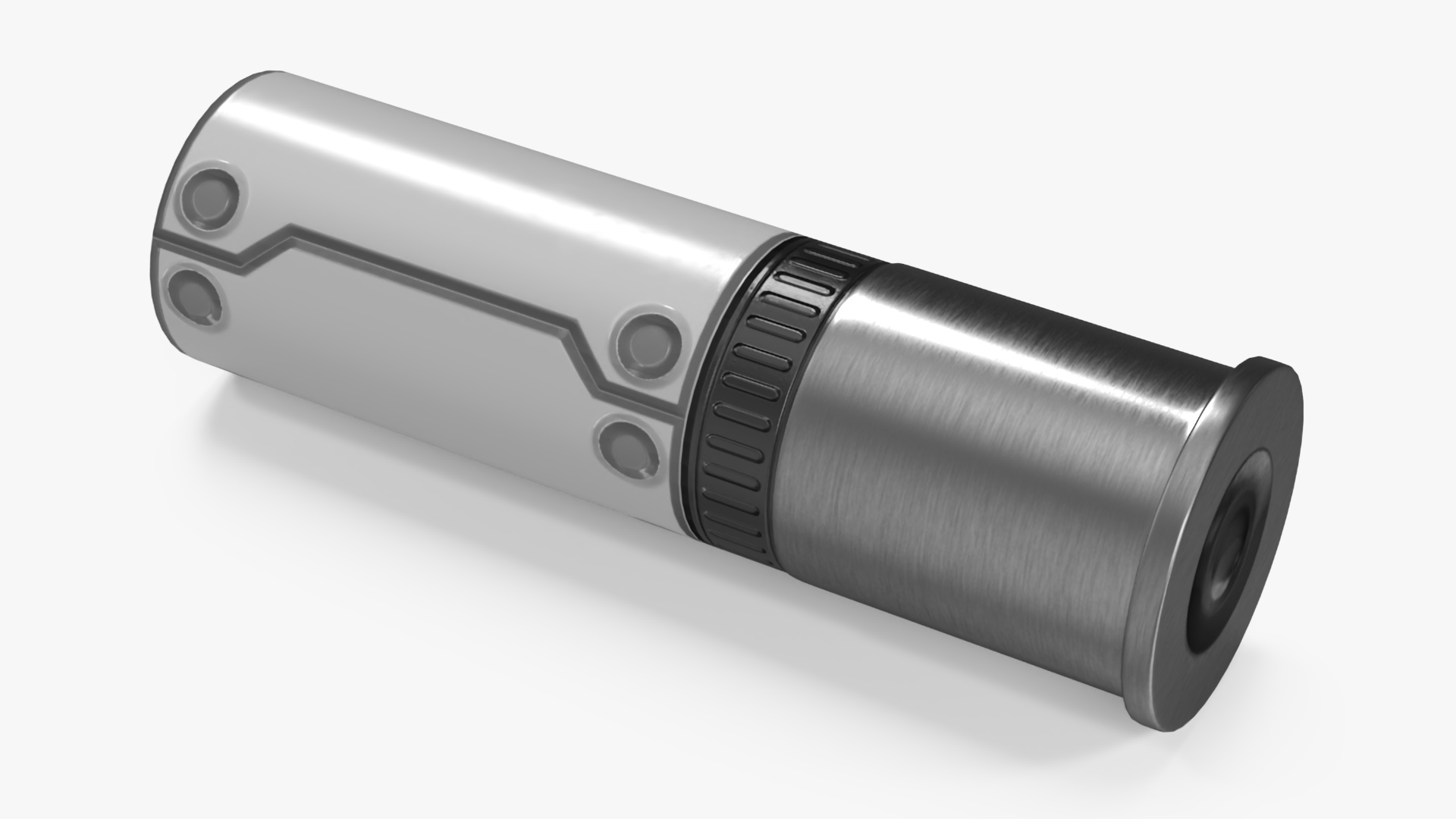 Set of Futuristic Rifle Cartridges 3D model