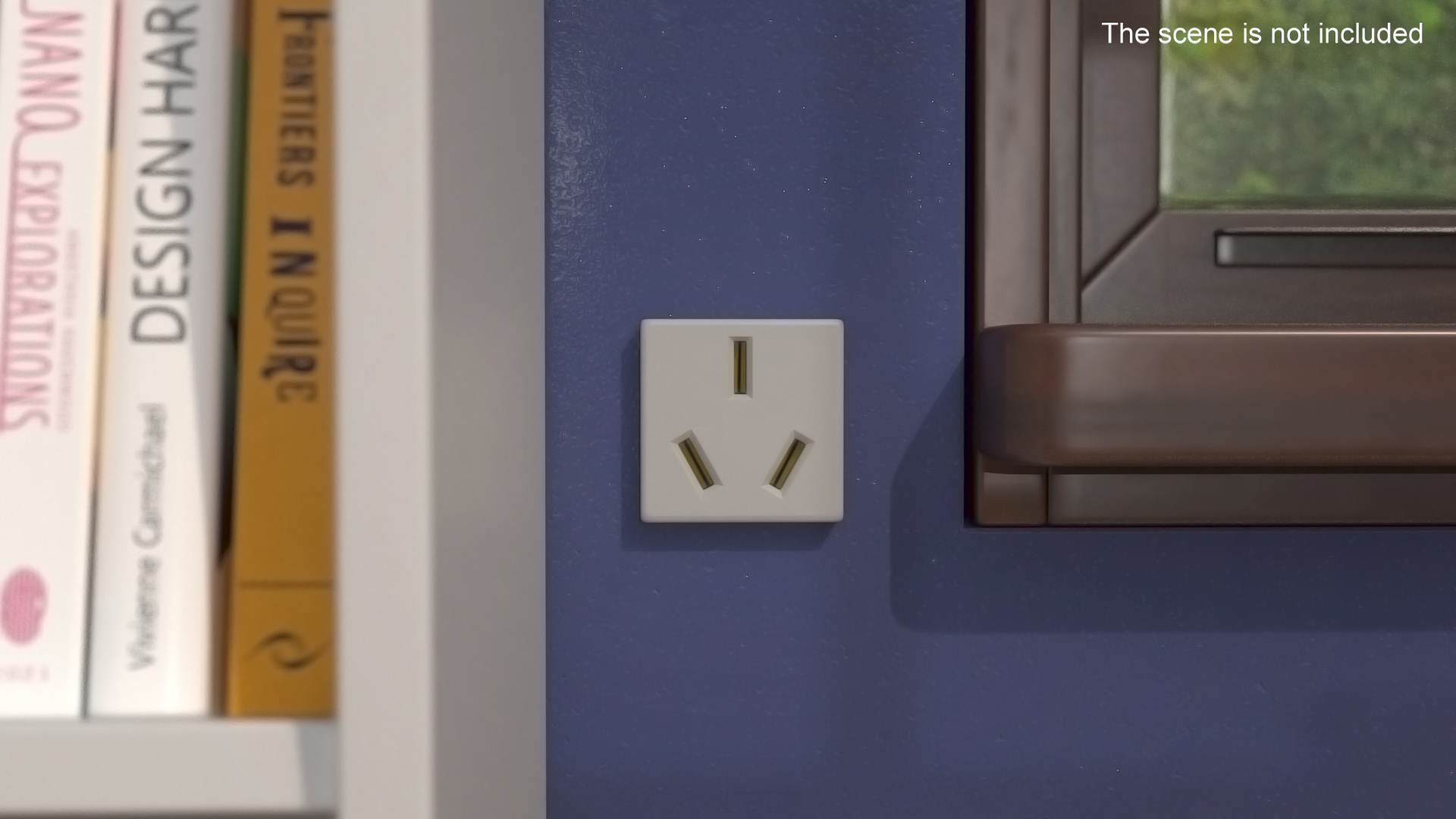UK Wall Socket 3D model