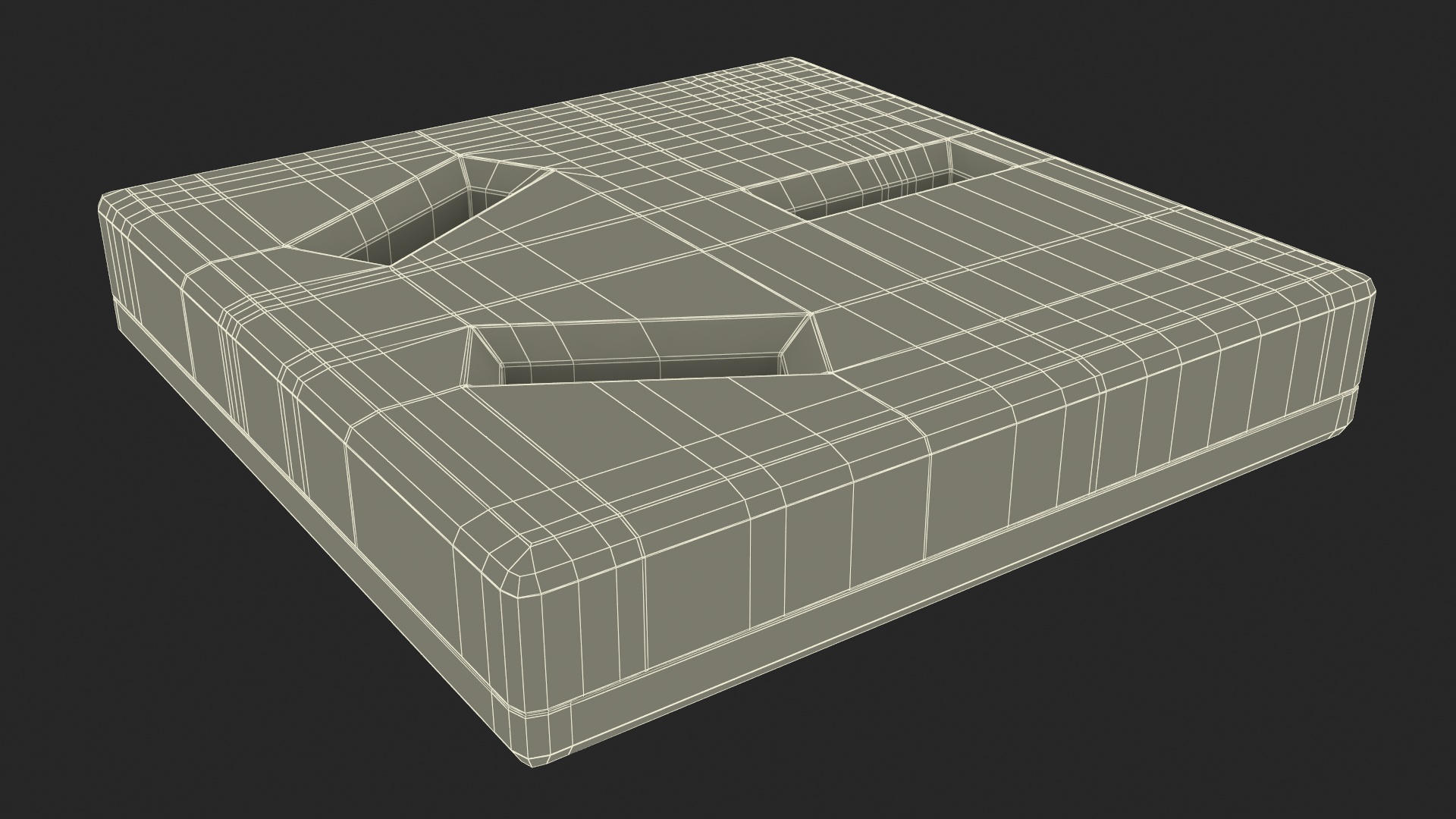 UK Wall Socket 3D model