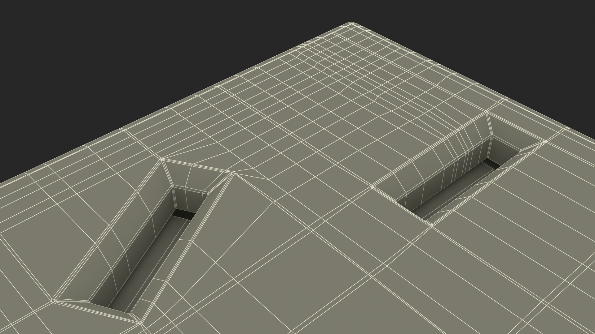UK Wall Socket 3D model