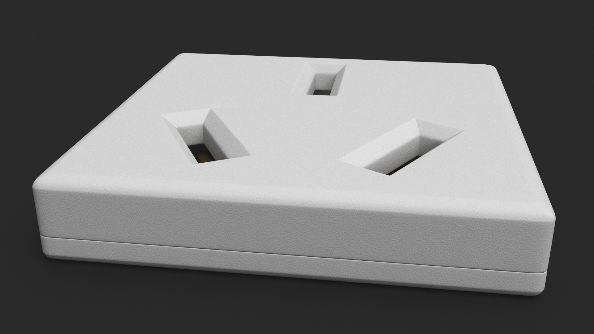 UK Wall Socket 3D model