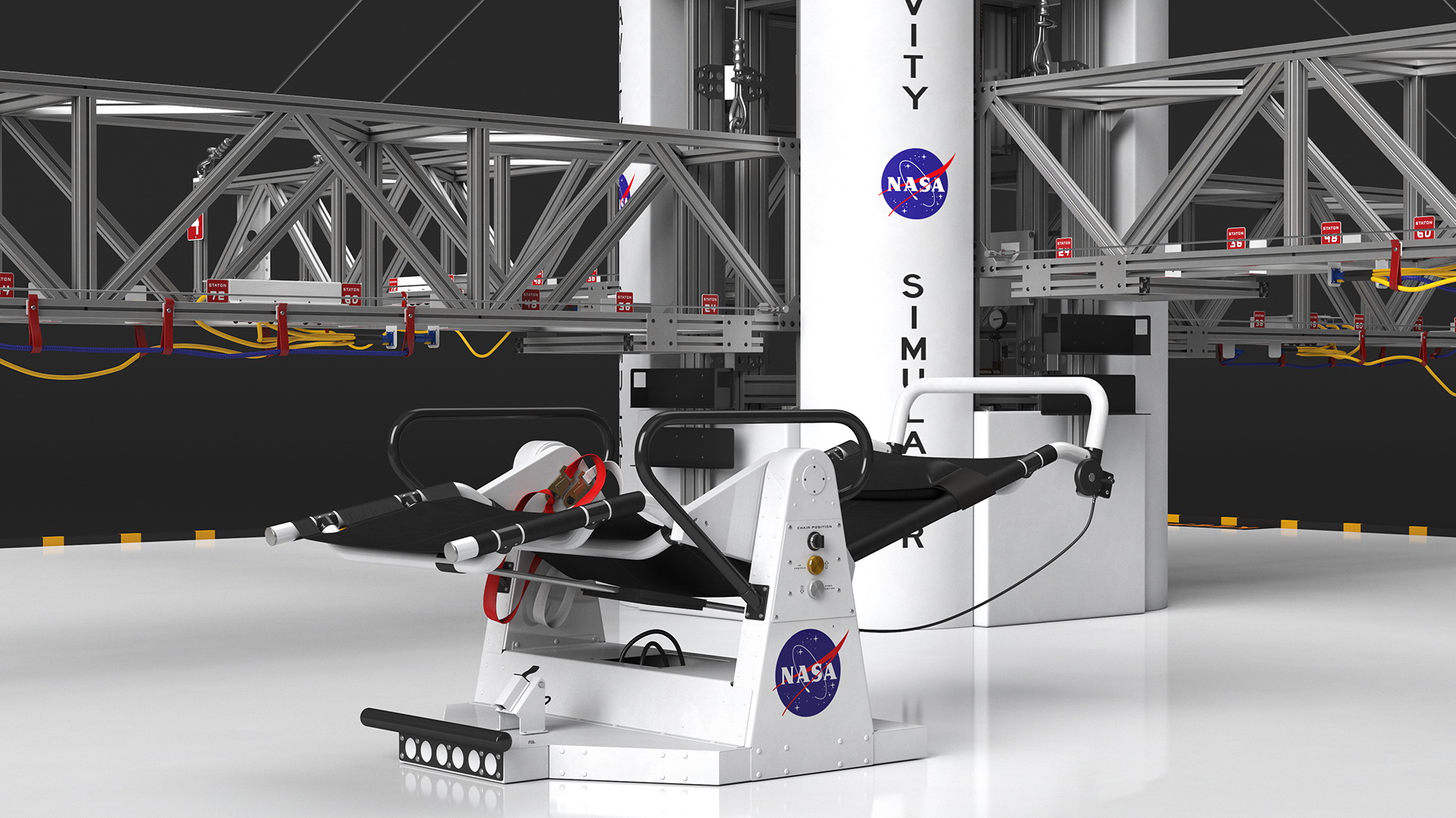 NASA Microgravity Simulator 3D