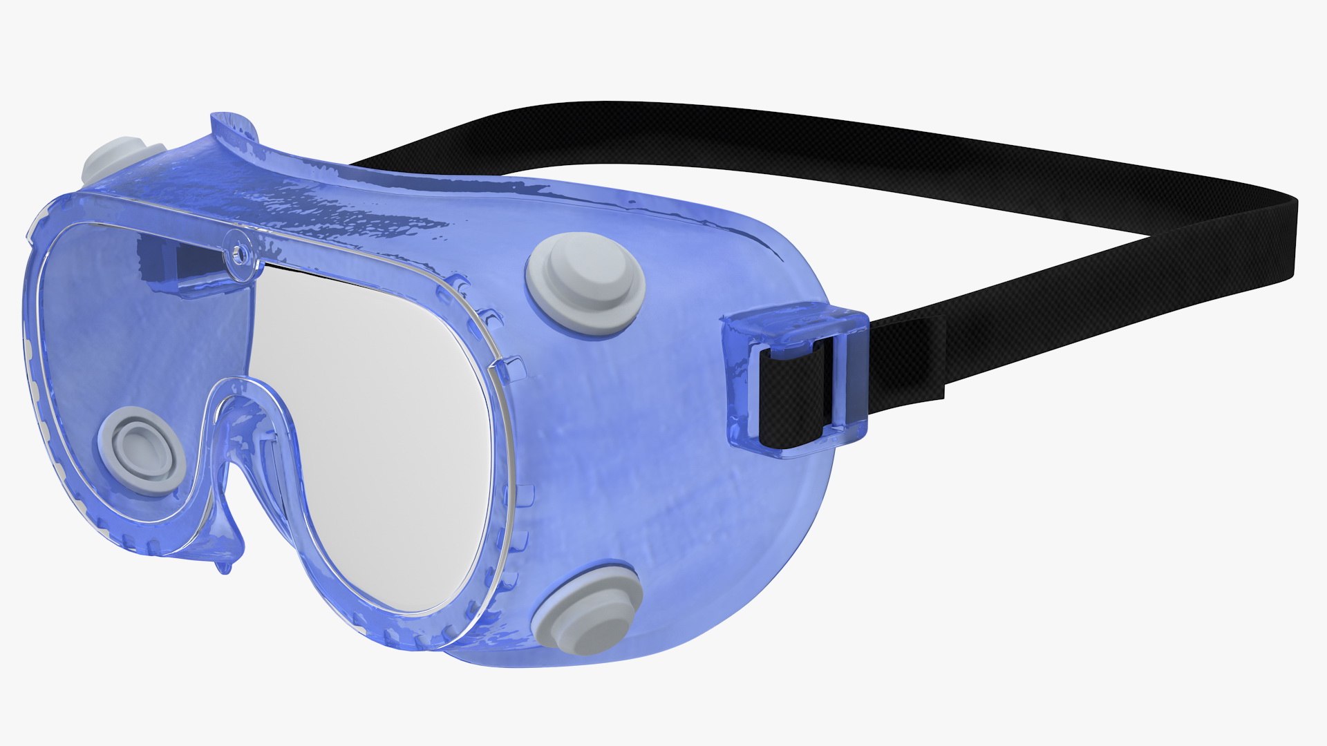3D Man in Disposable Medical Protective Suit