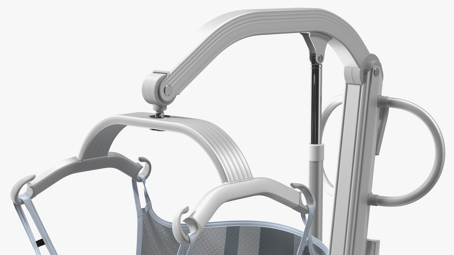 3D model Patient Lift with Sling Rigged