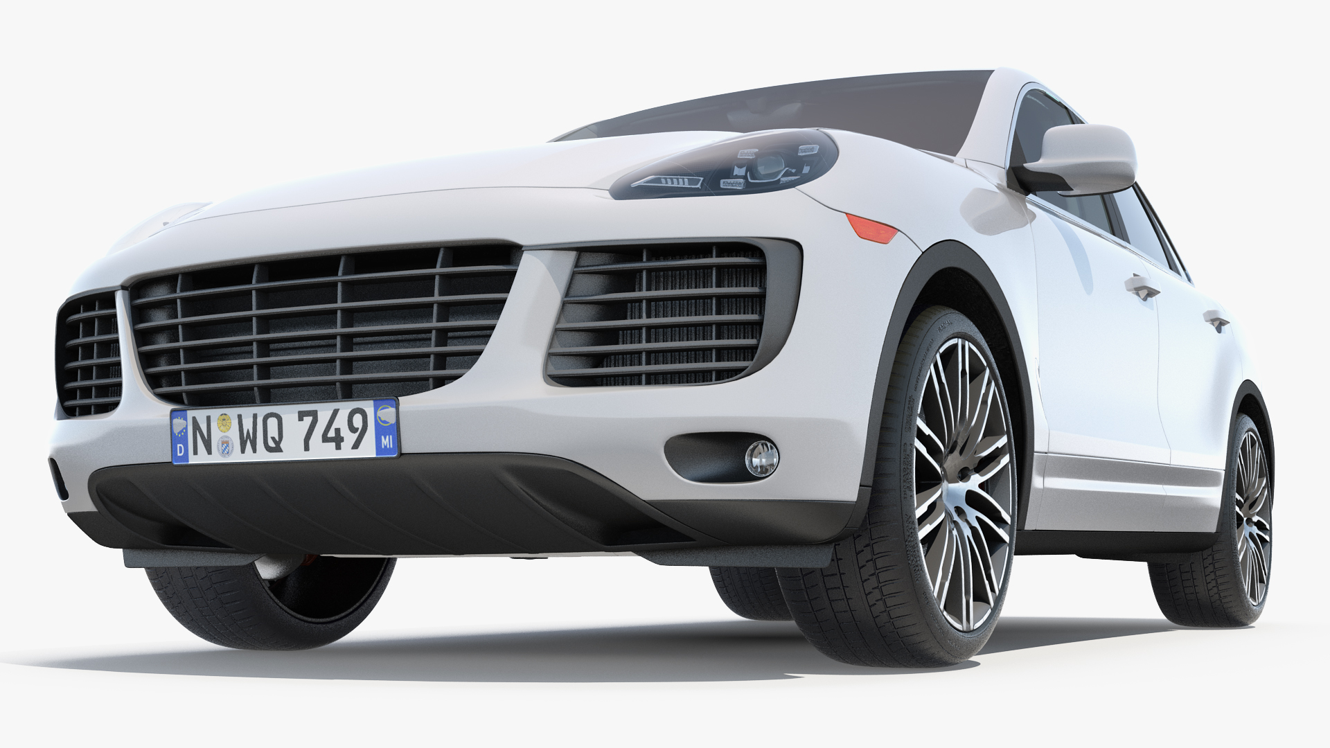 Luxury Crossover Generic 3D model