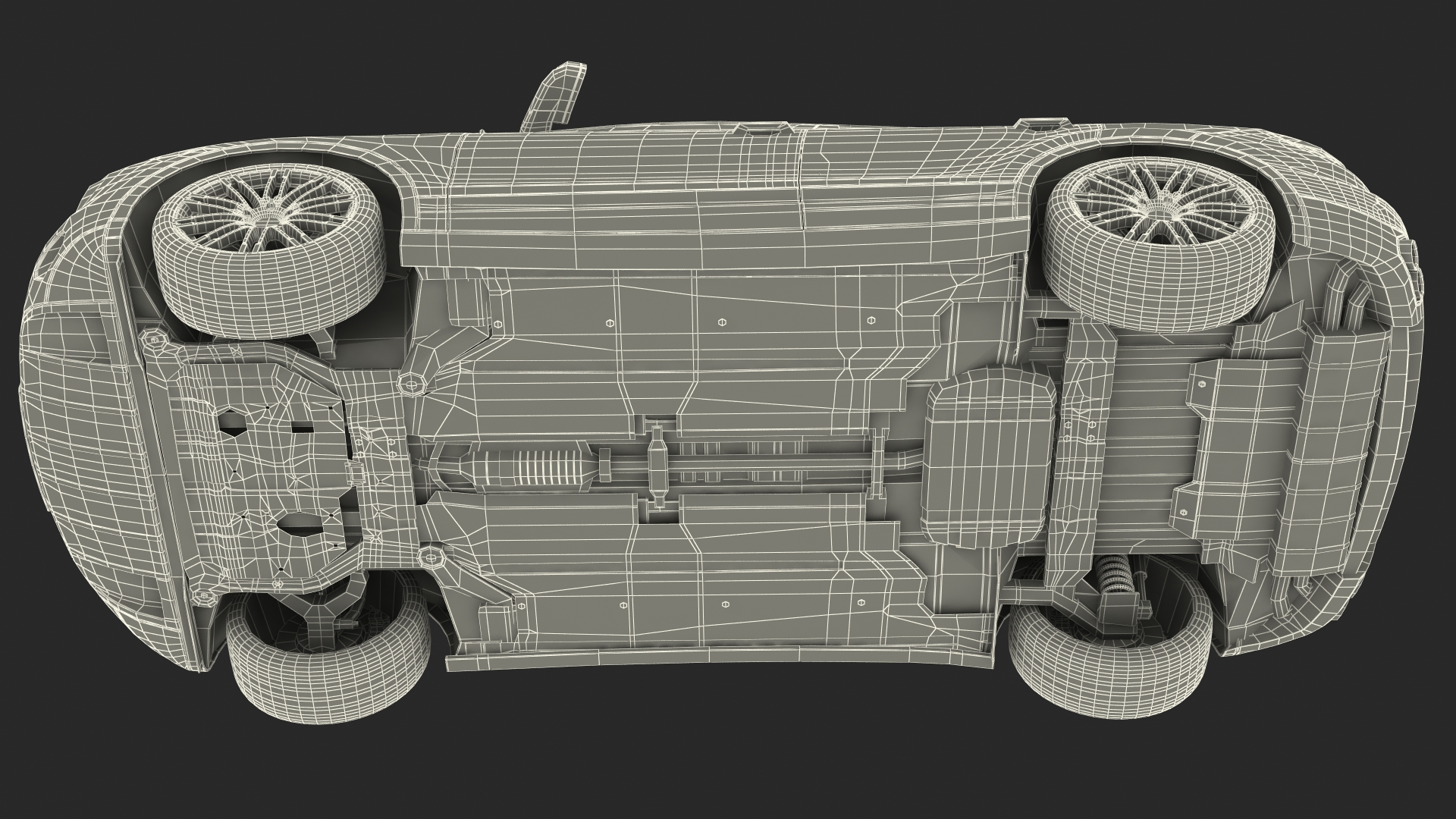 Luxury Crossover Generic 3D model