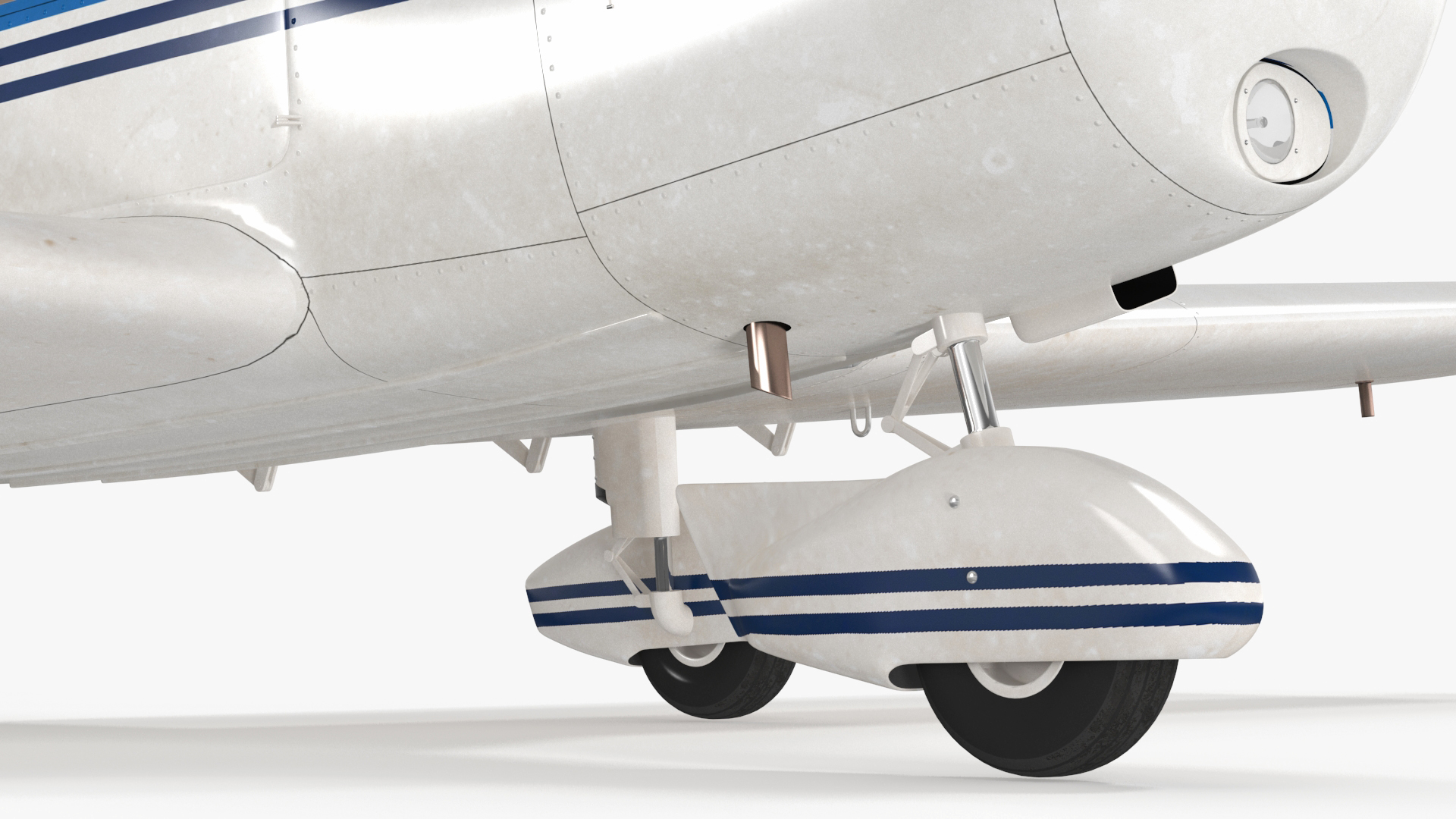 3D Personal Aircraft Piper PA-28 Cherokee model