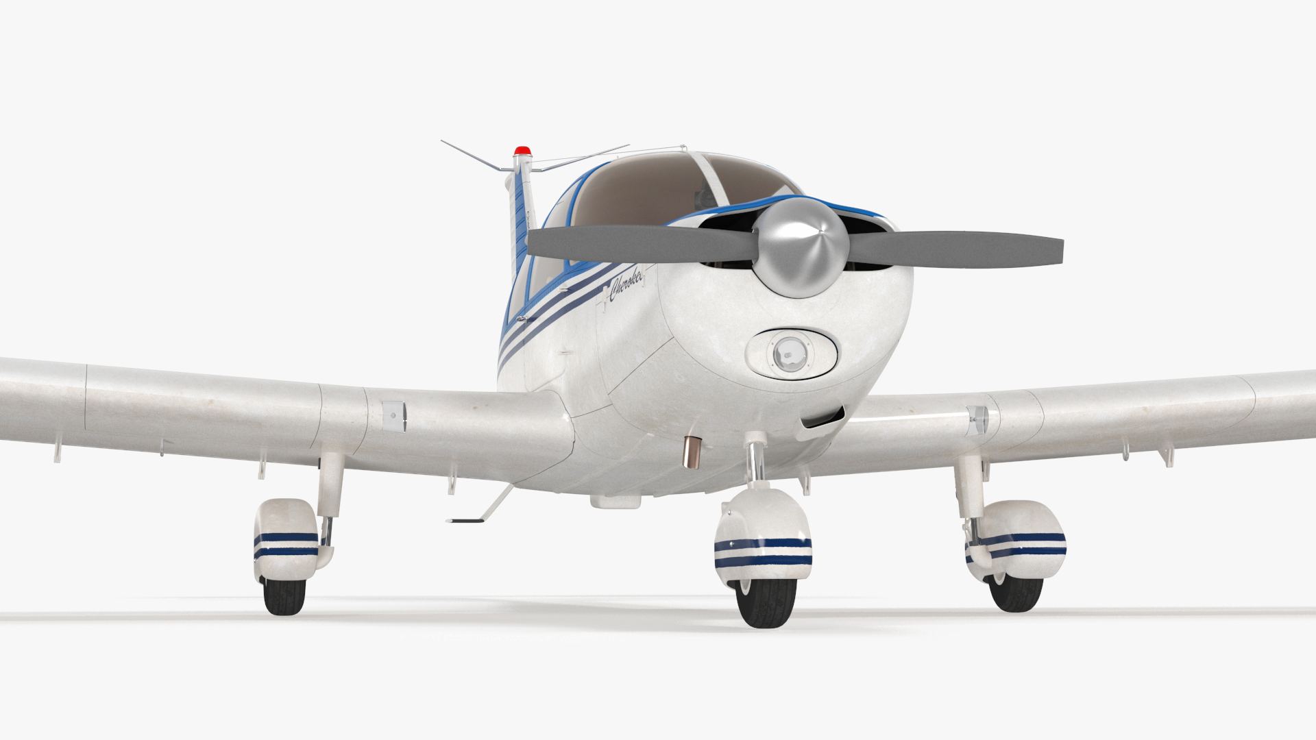 3D Personal Aircraft Piper PA-28 Cherokee model