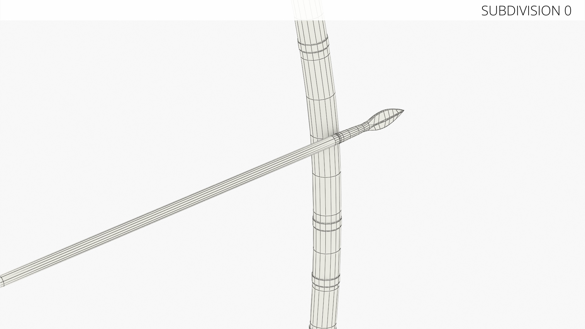 Wooden Hunting Bow with Arrow - view 9