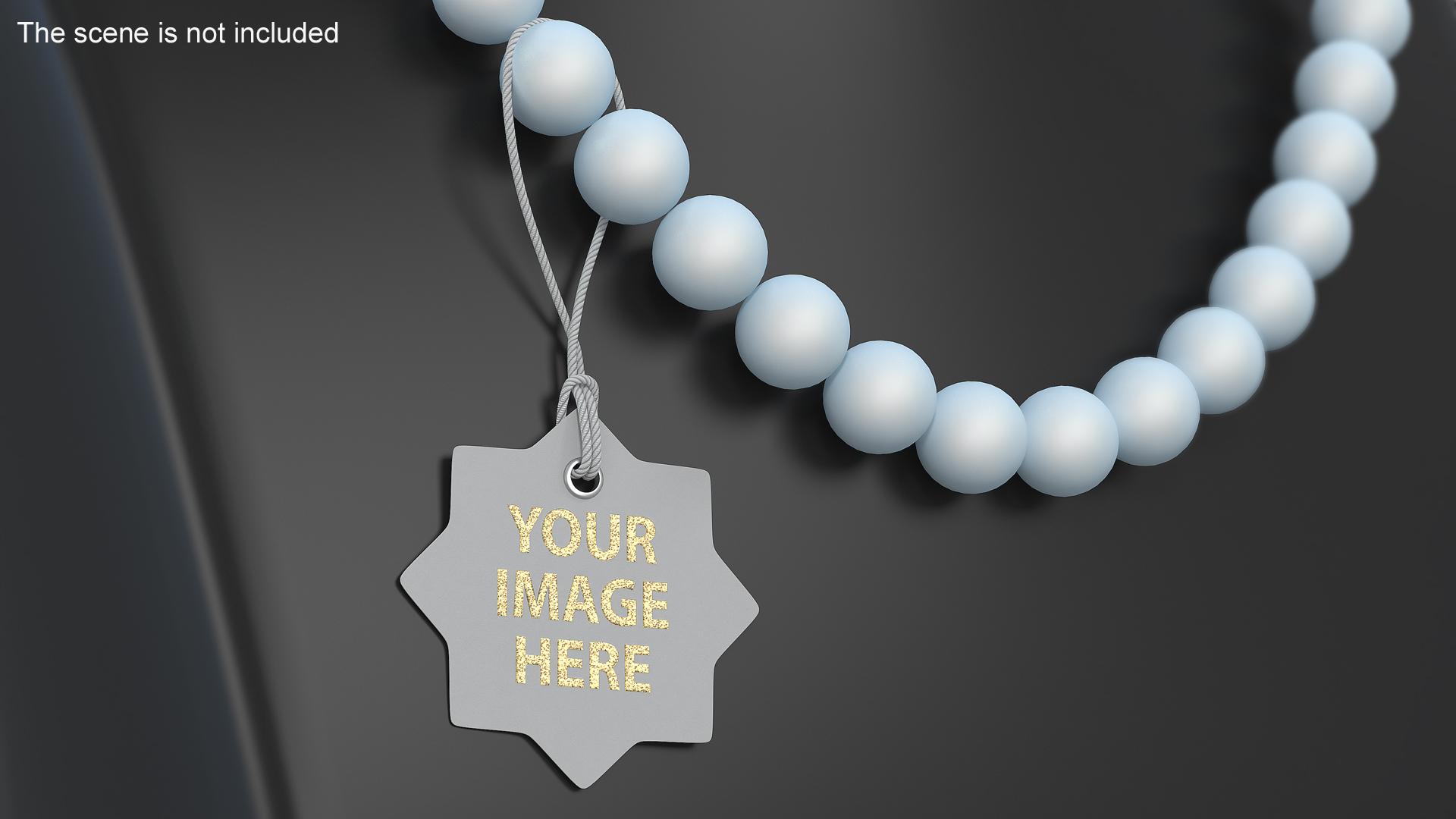 Label Tag Star 3D model