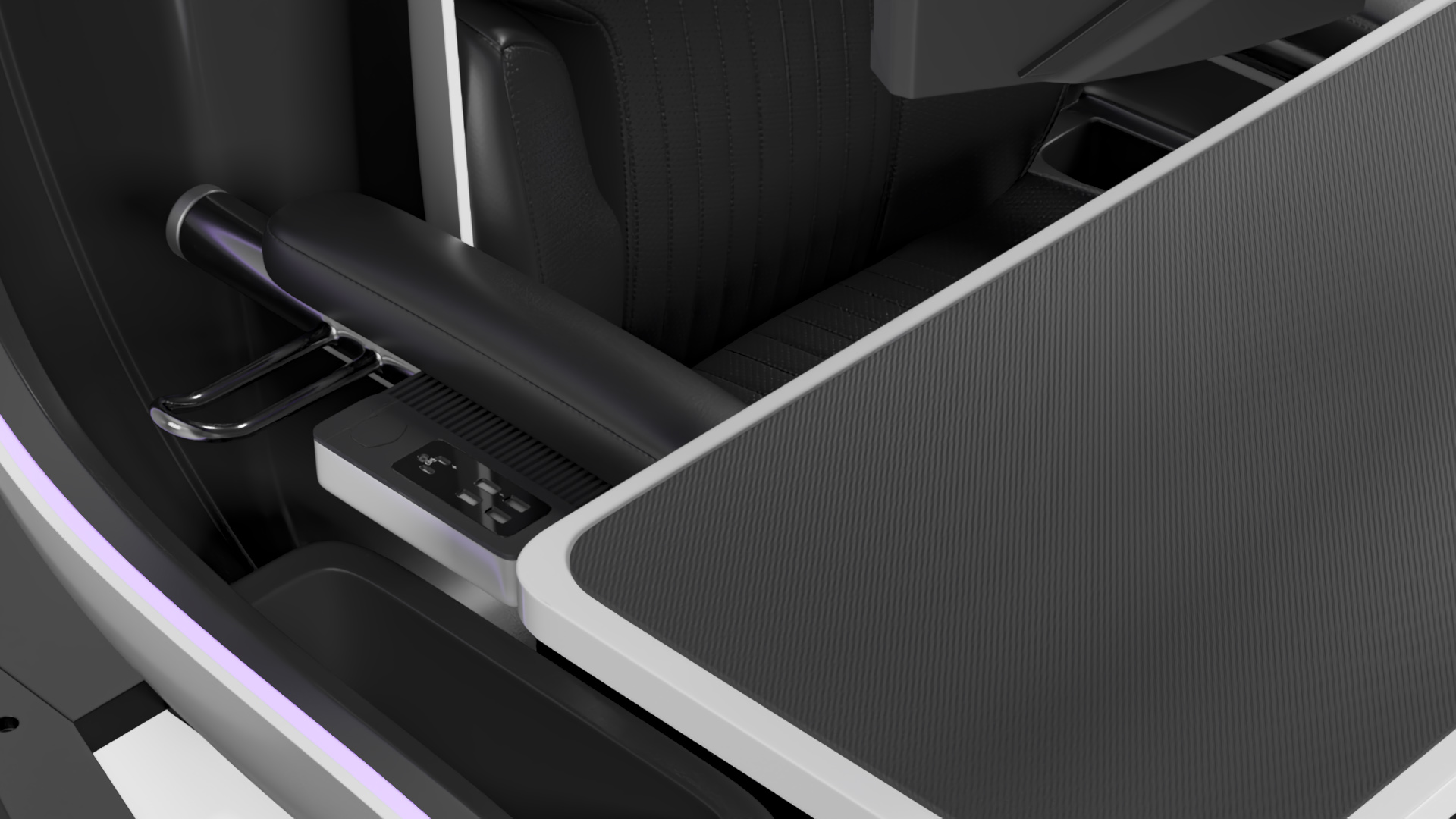 3D model Immersive Gaming Station White