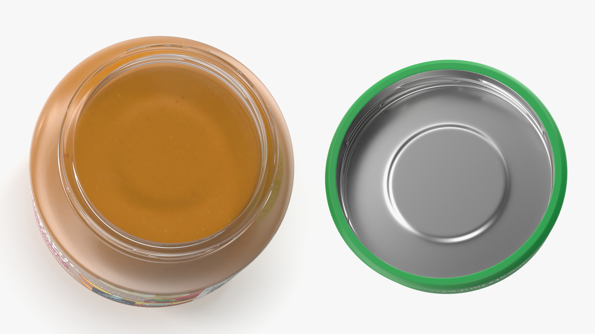 3D Gerber Mango Baby Food Jar 113g