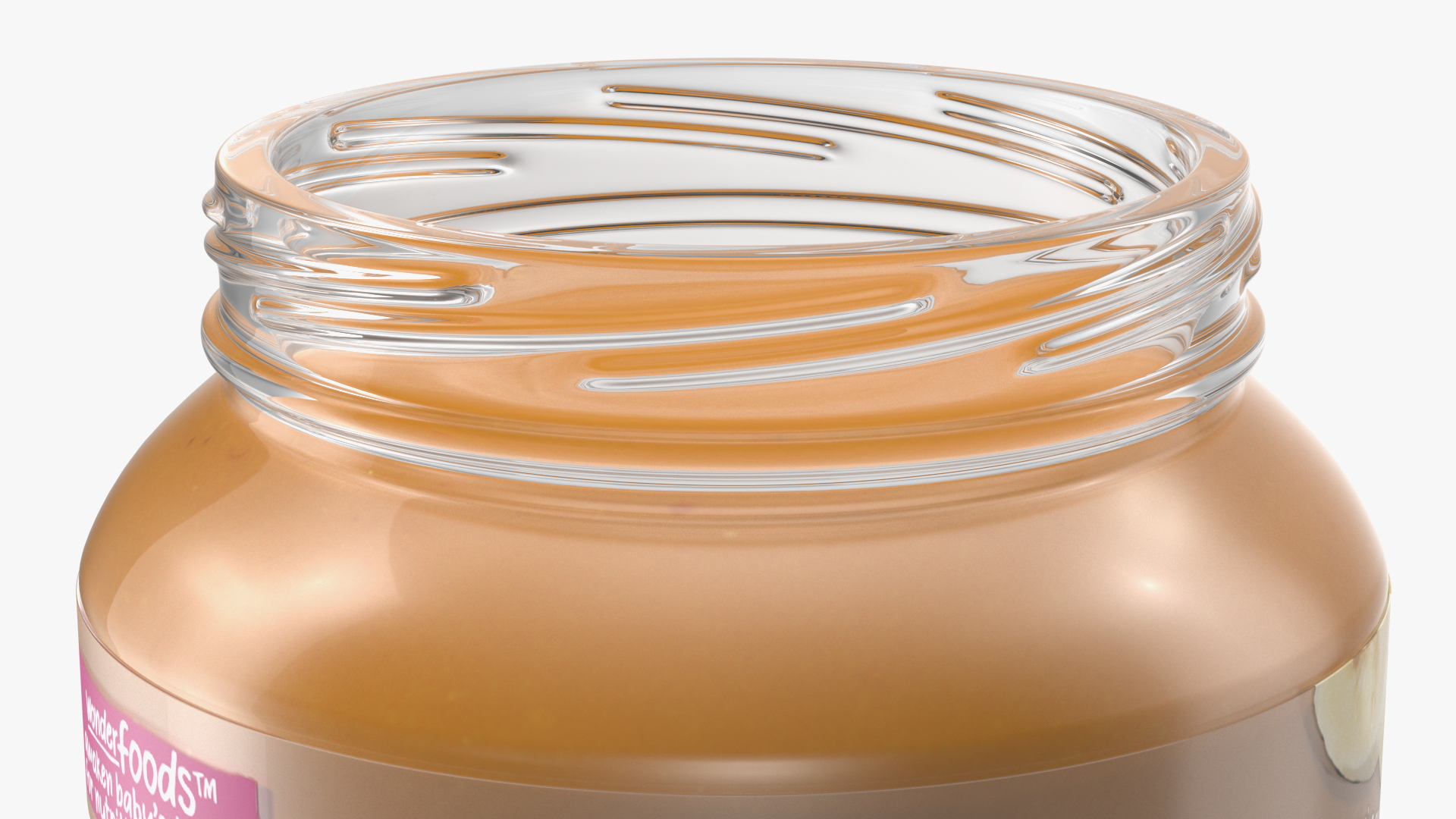 3D Gerber Mango Baby Food Jar 113g