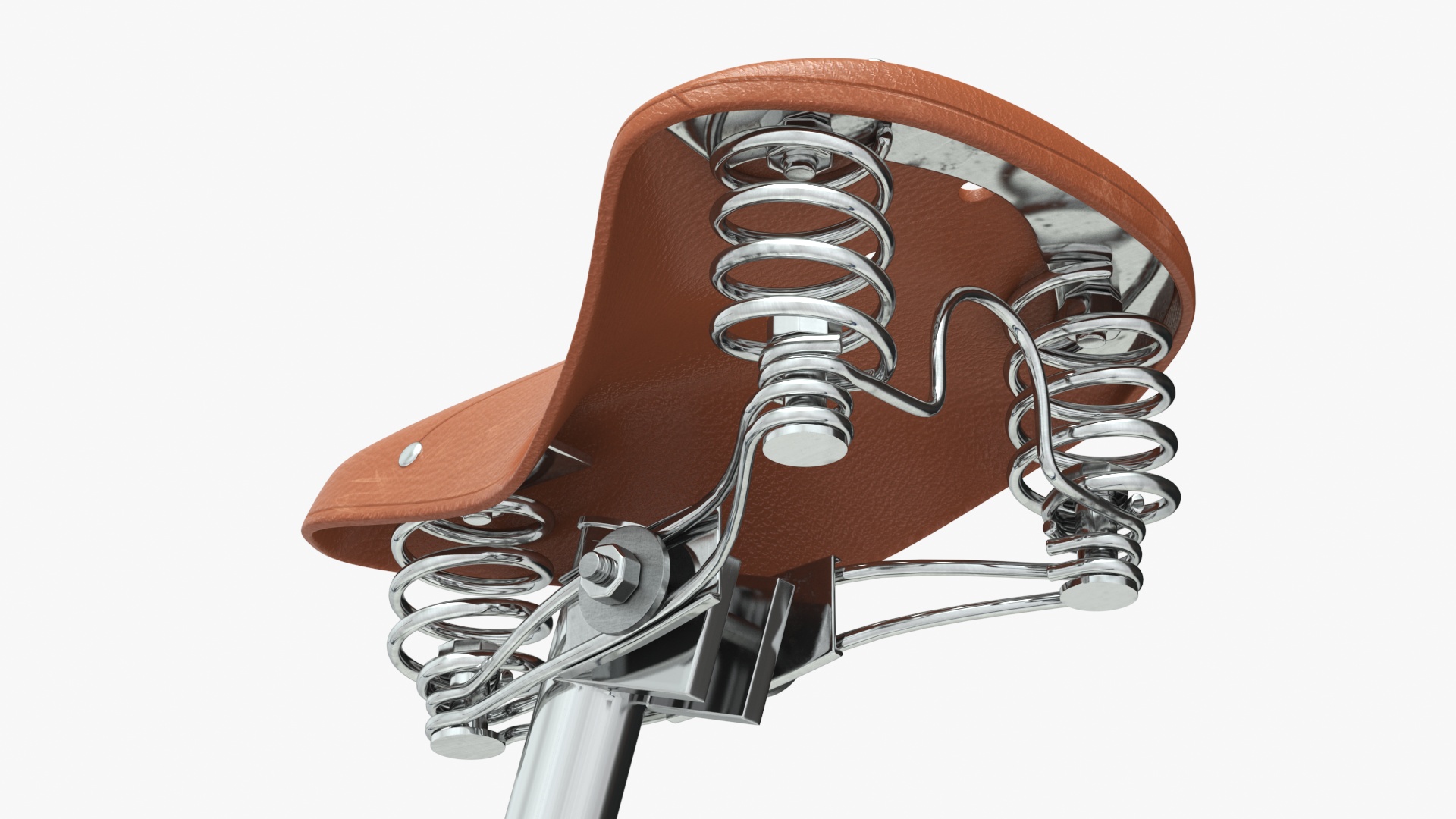 3D Vintage City Bicycle Rigged for Cinema 4D