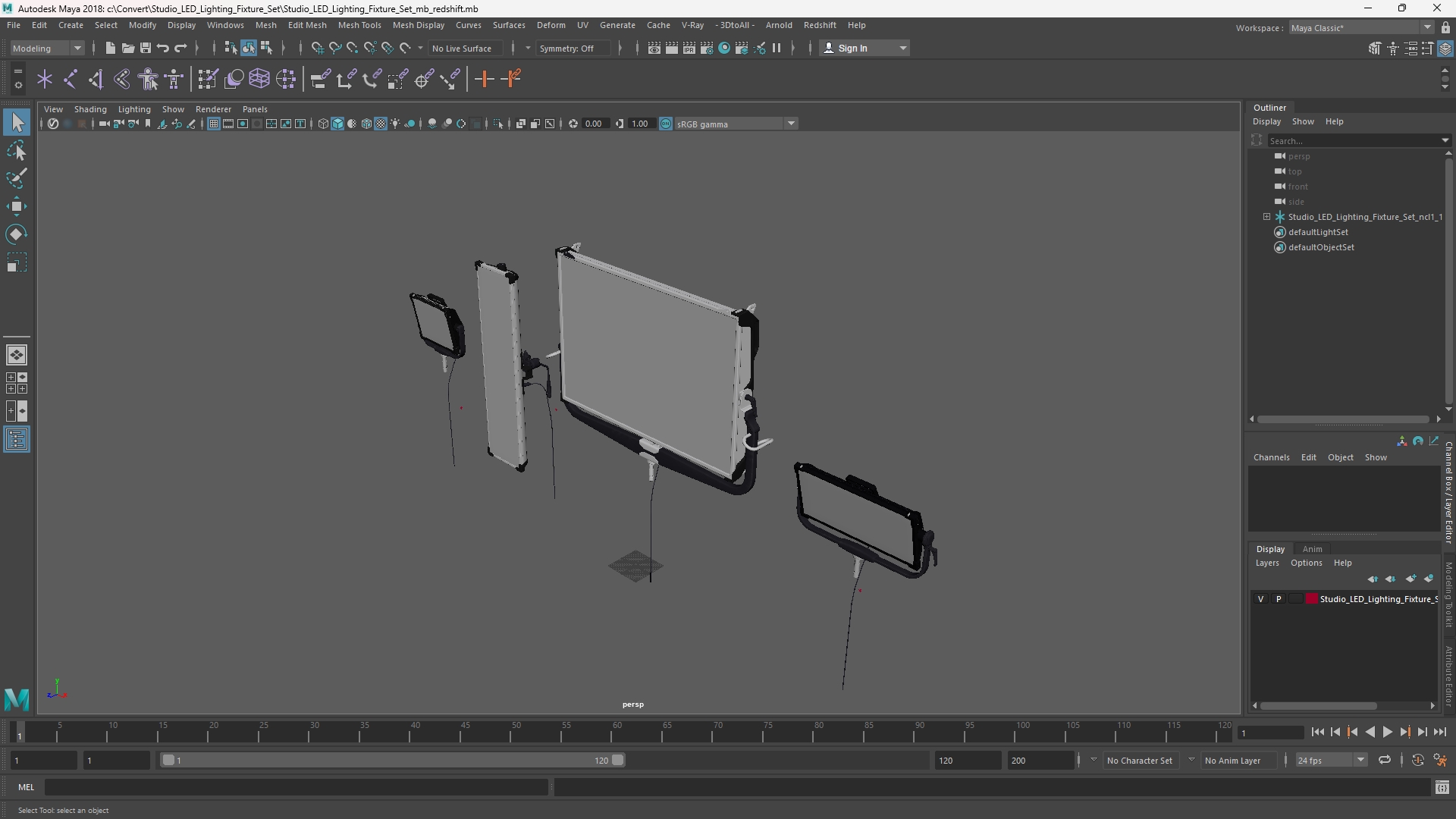 Studio LED Lighting Fixture Set - view 11