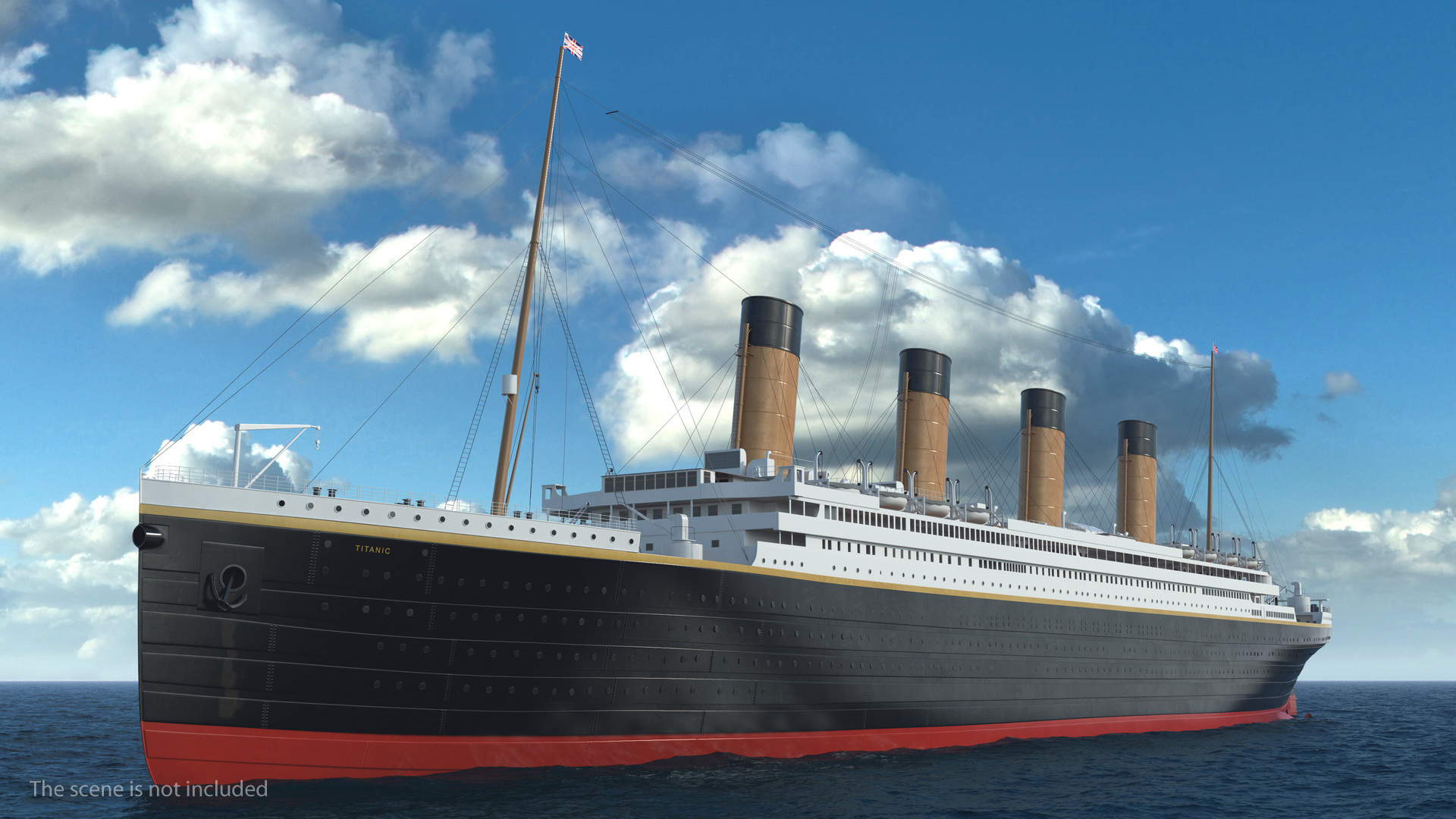 Titanic 3D model