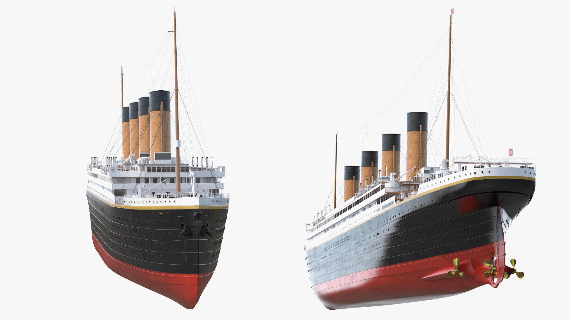 Titanic 3D model