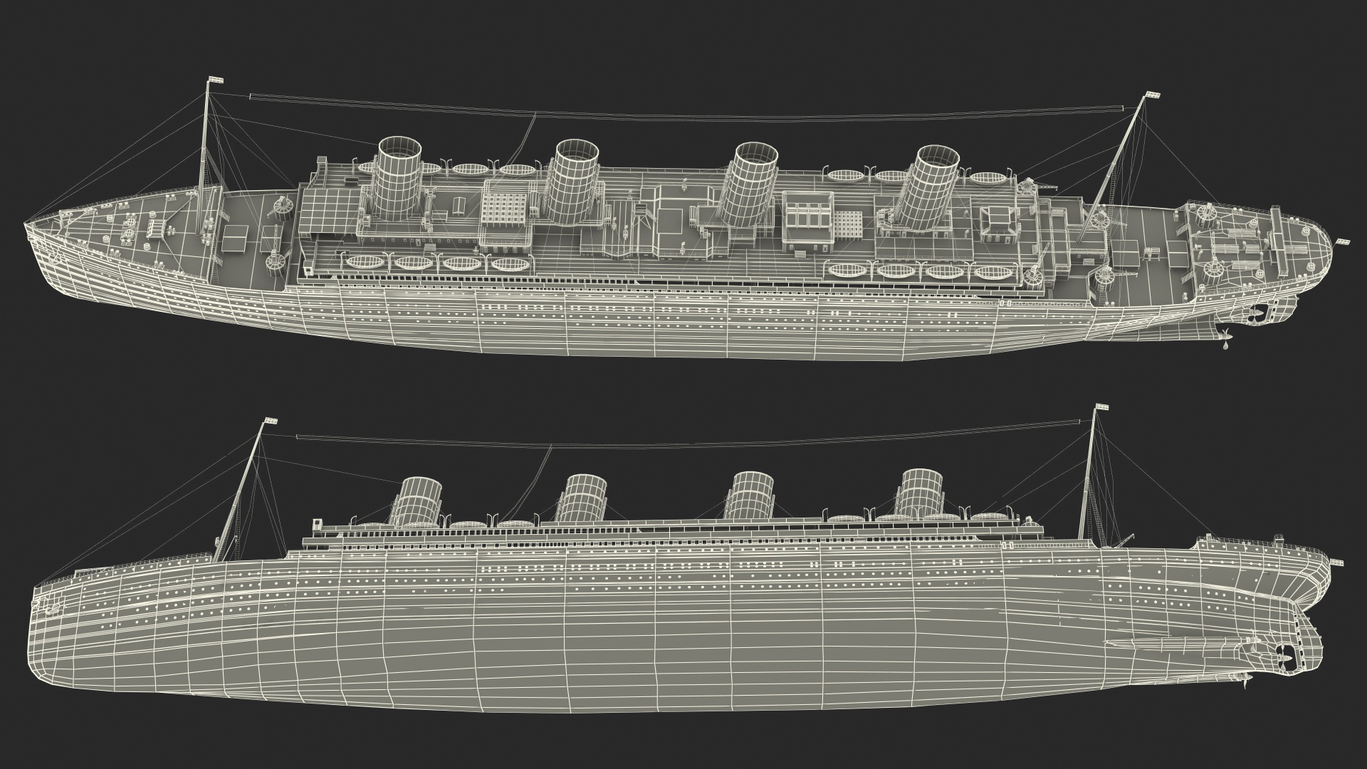 Titanic 3D model
