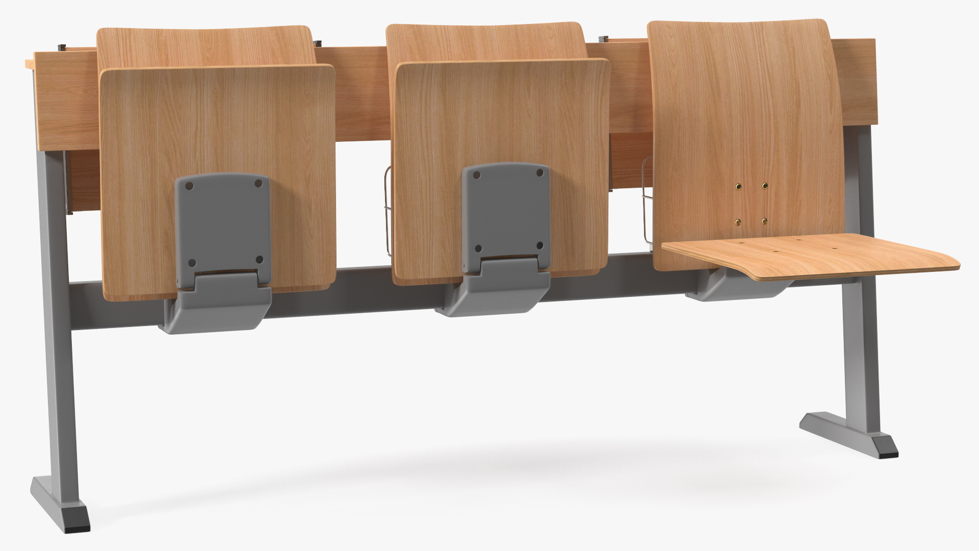 University Seating System For Three Places 3D