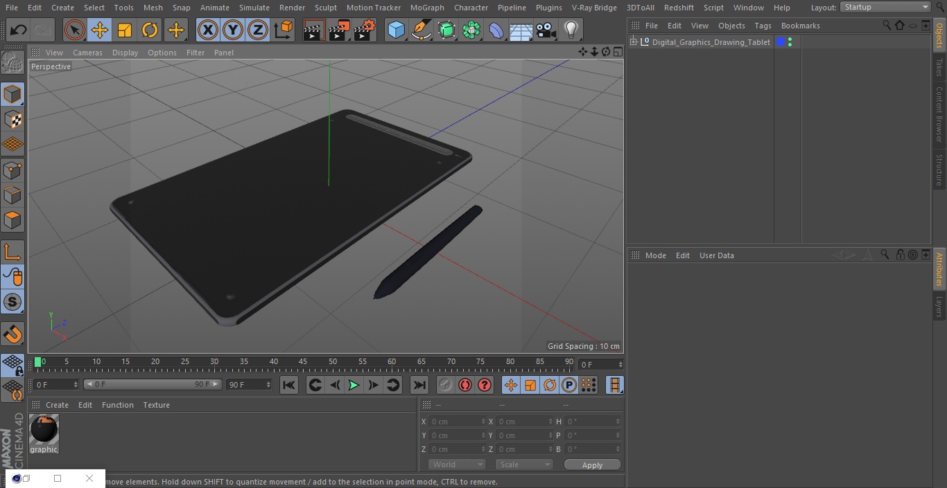 3D Digital Graphics Drawing Tablet