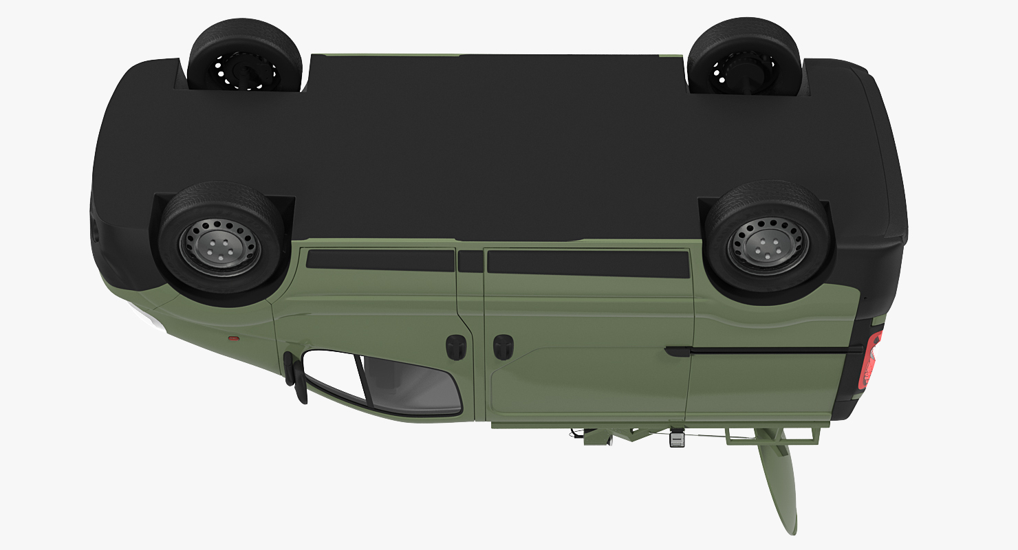 3D model News Van Rigged