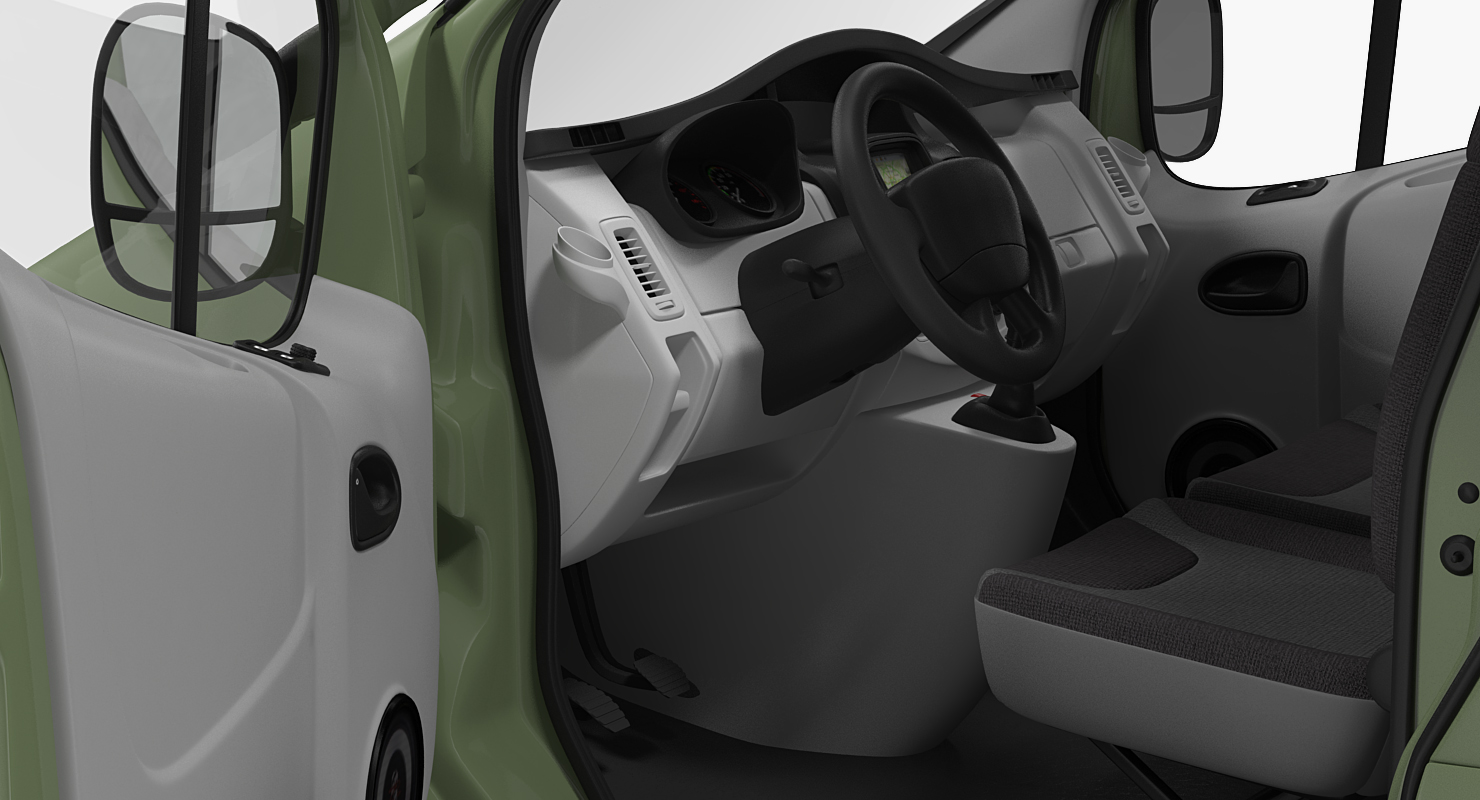 3D model News Van Rigged