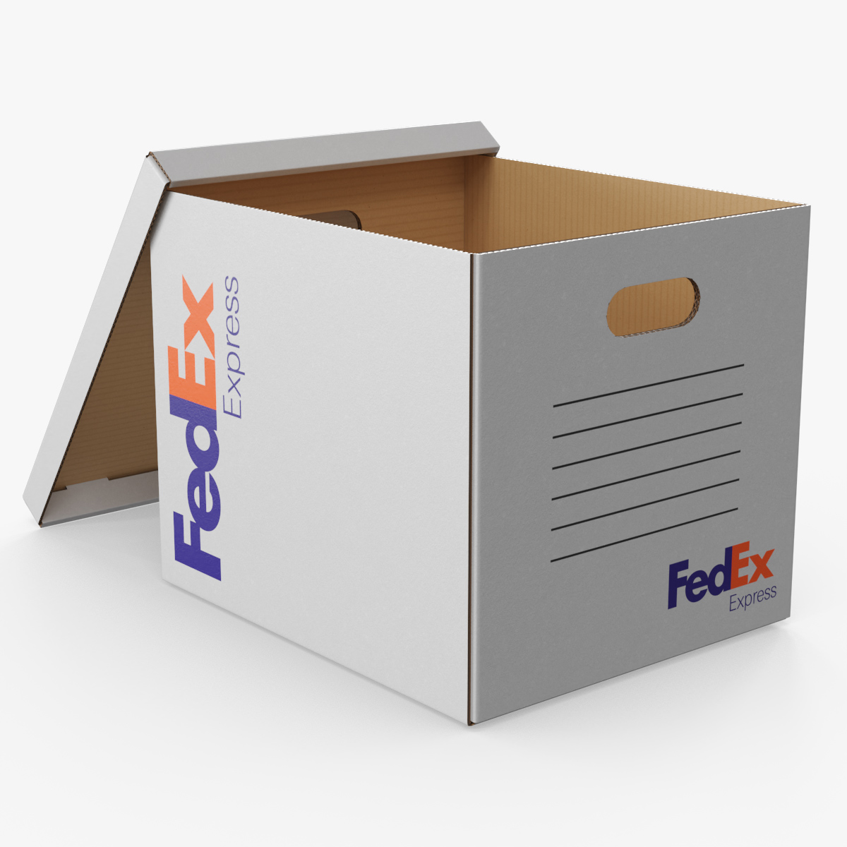 FedEx Express Archive Box White