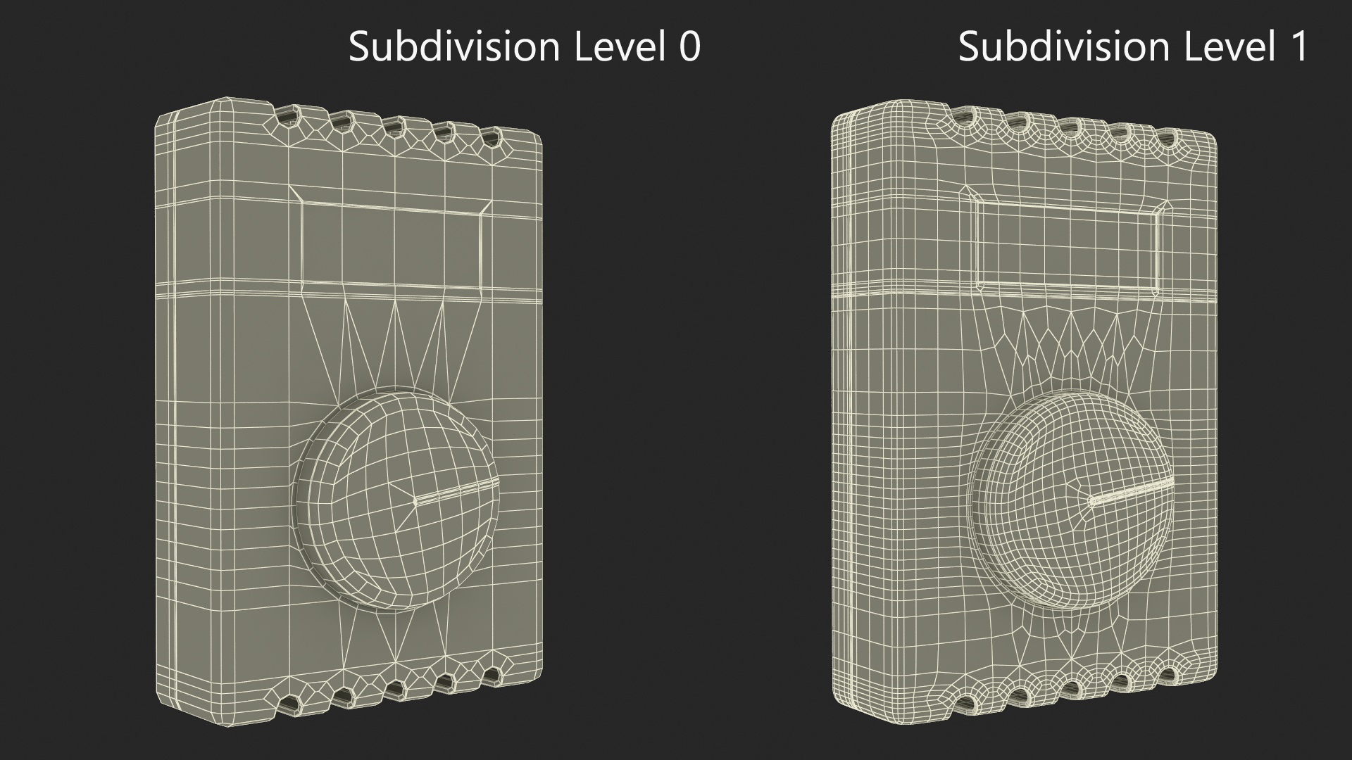 Thermostat Mockup 3D