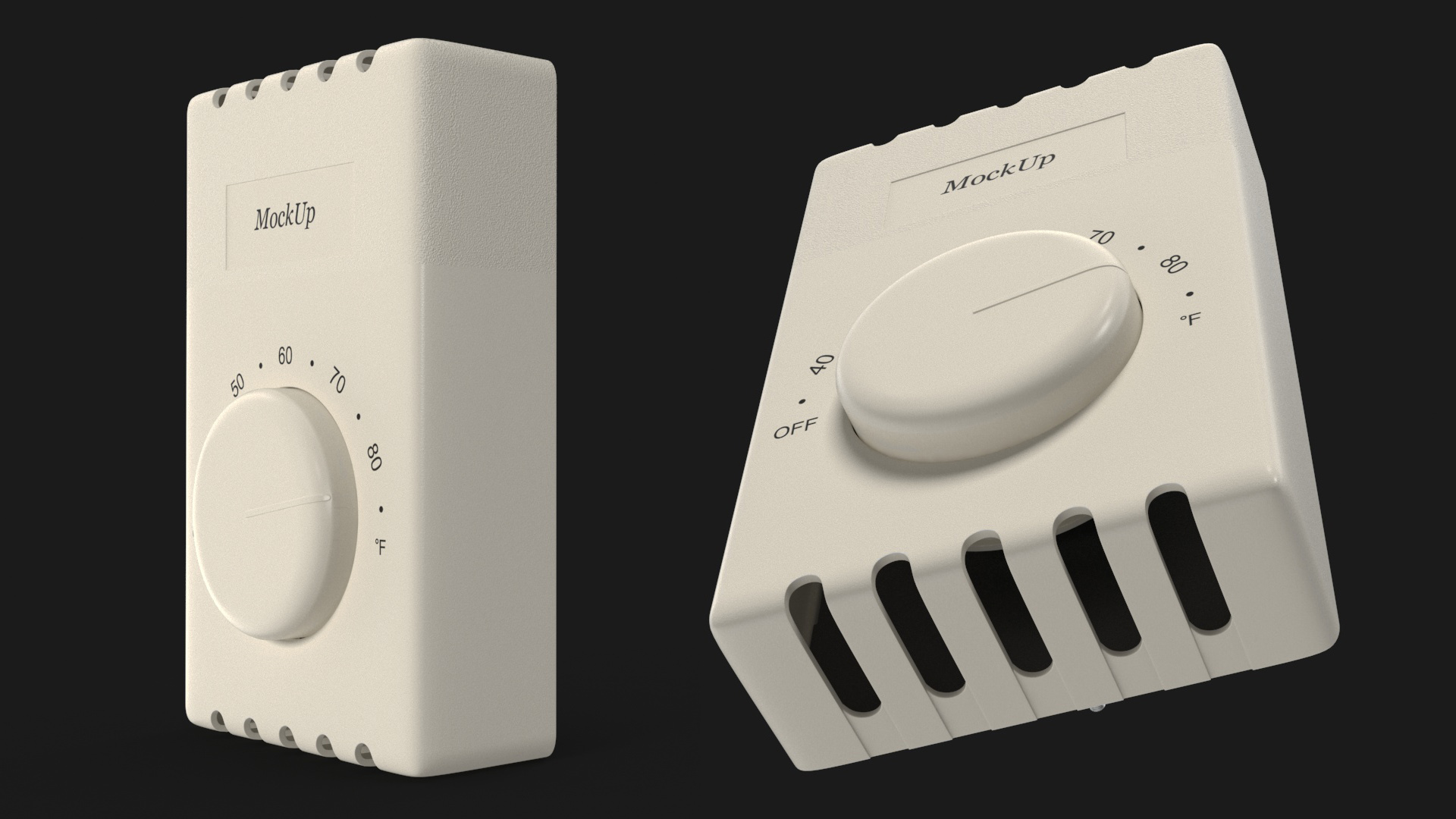 Thermostat Mockup 3D