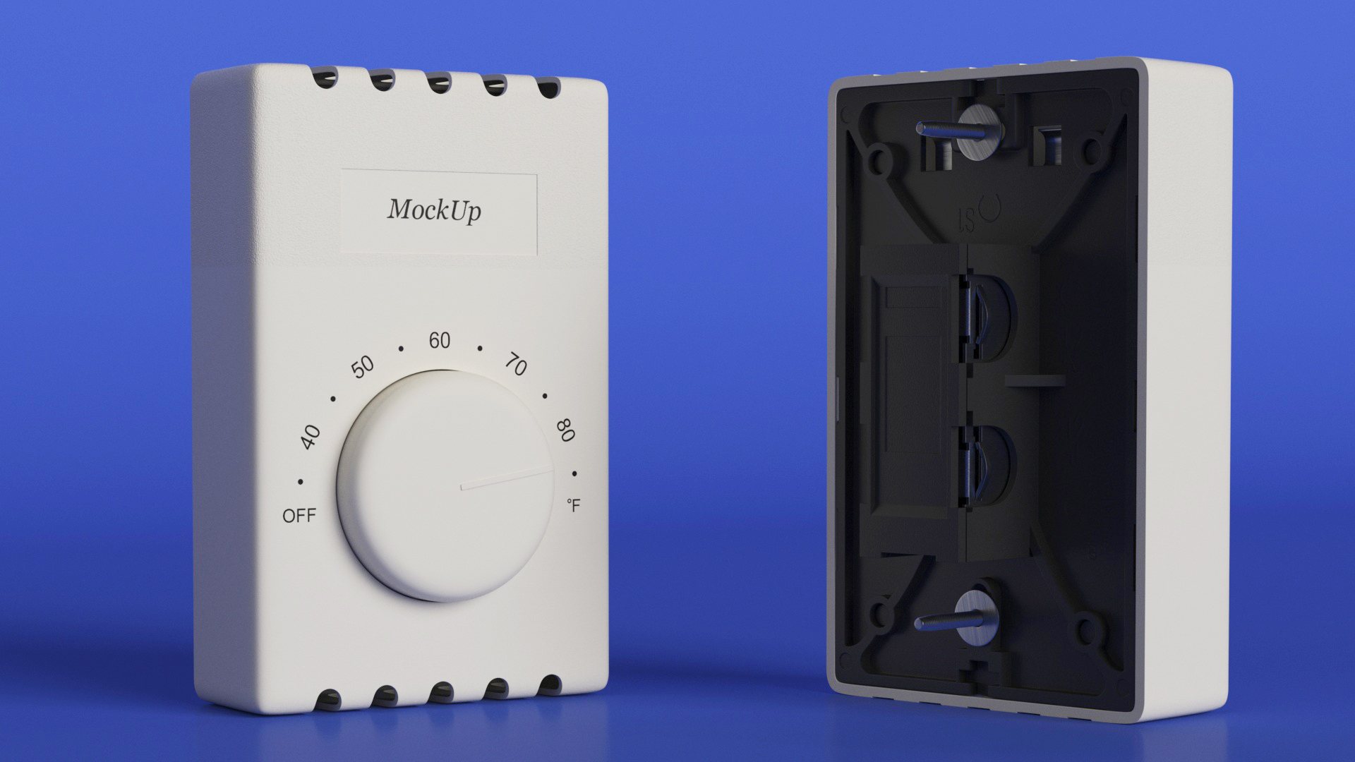 Thermostat Mockup 3D