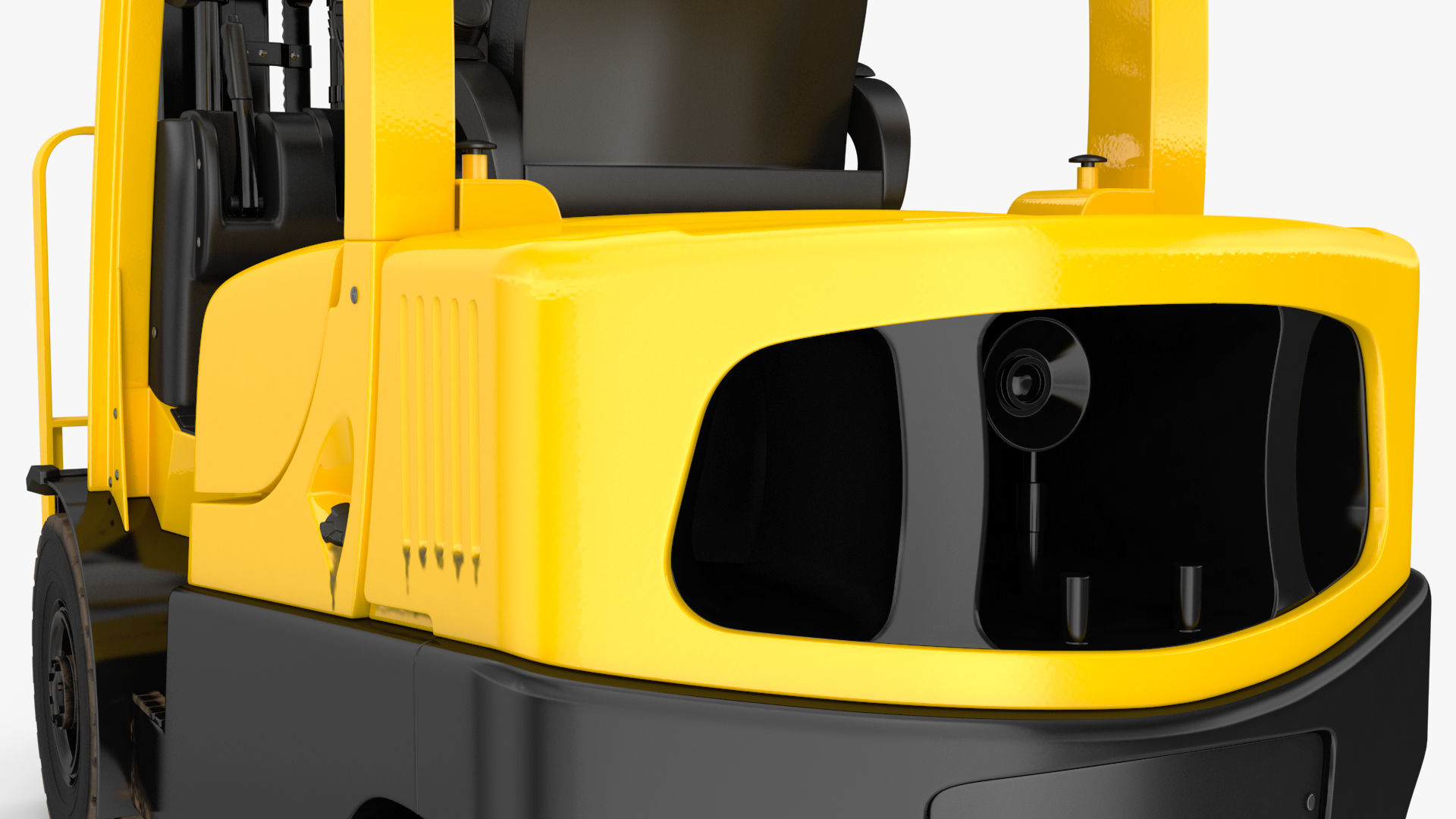 3D Forklift Truck Rigged
