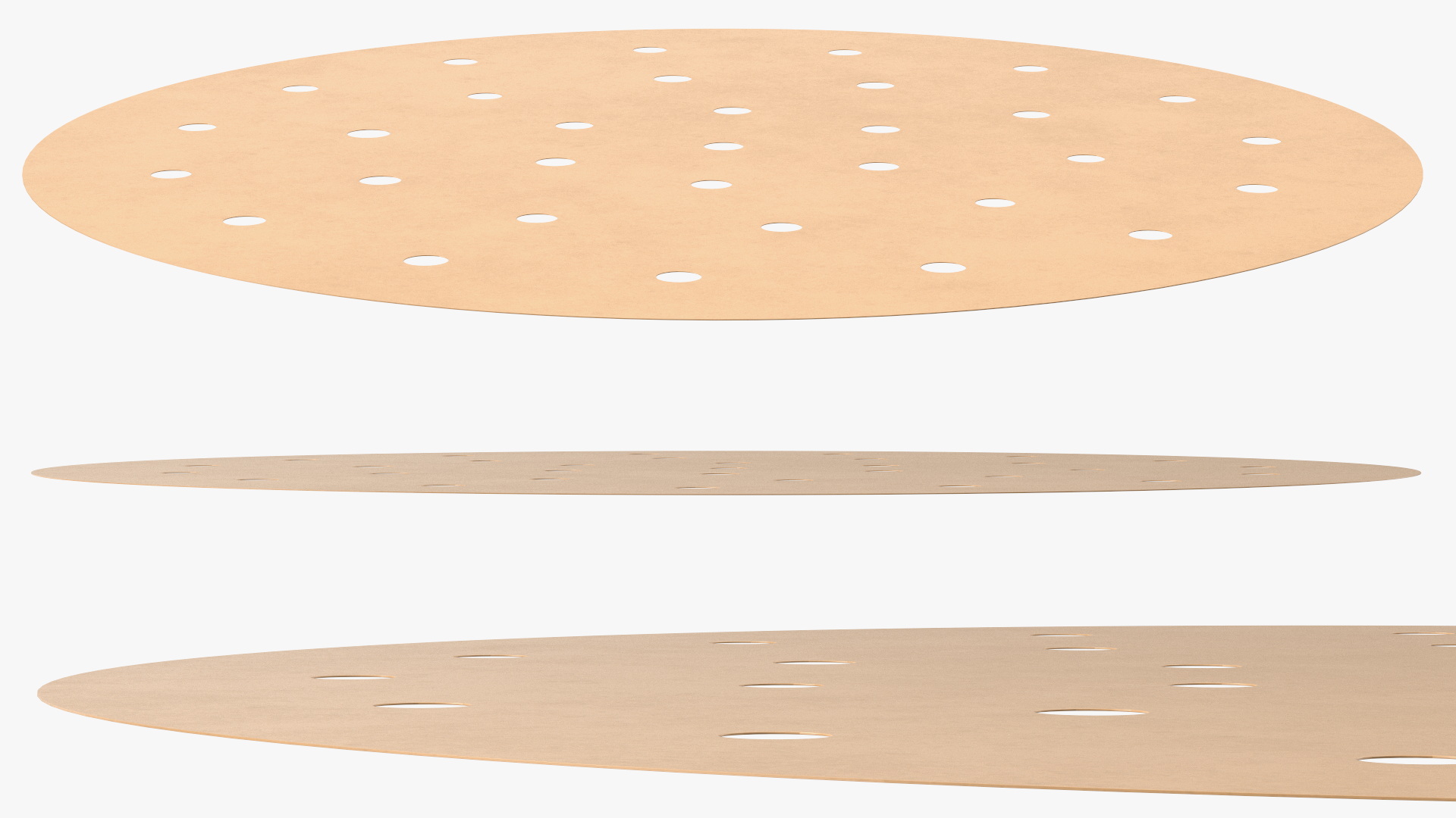 3D Air Fryer Parchment Paper Round