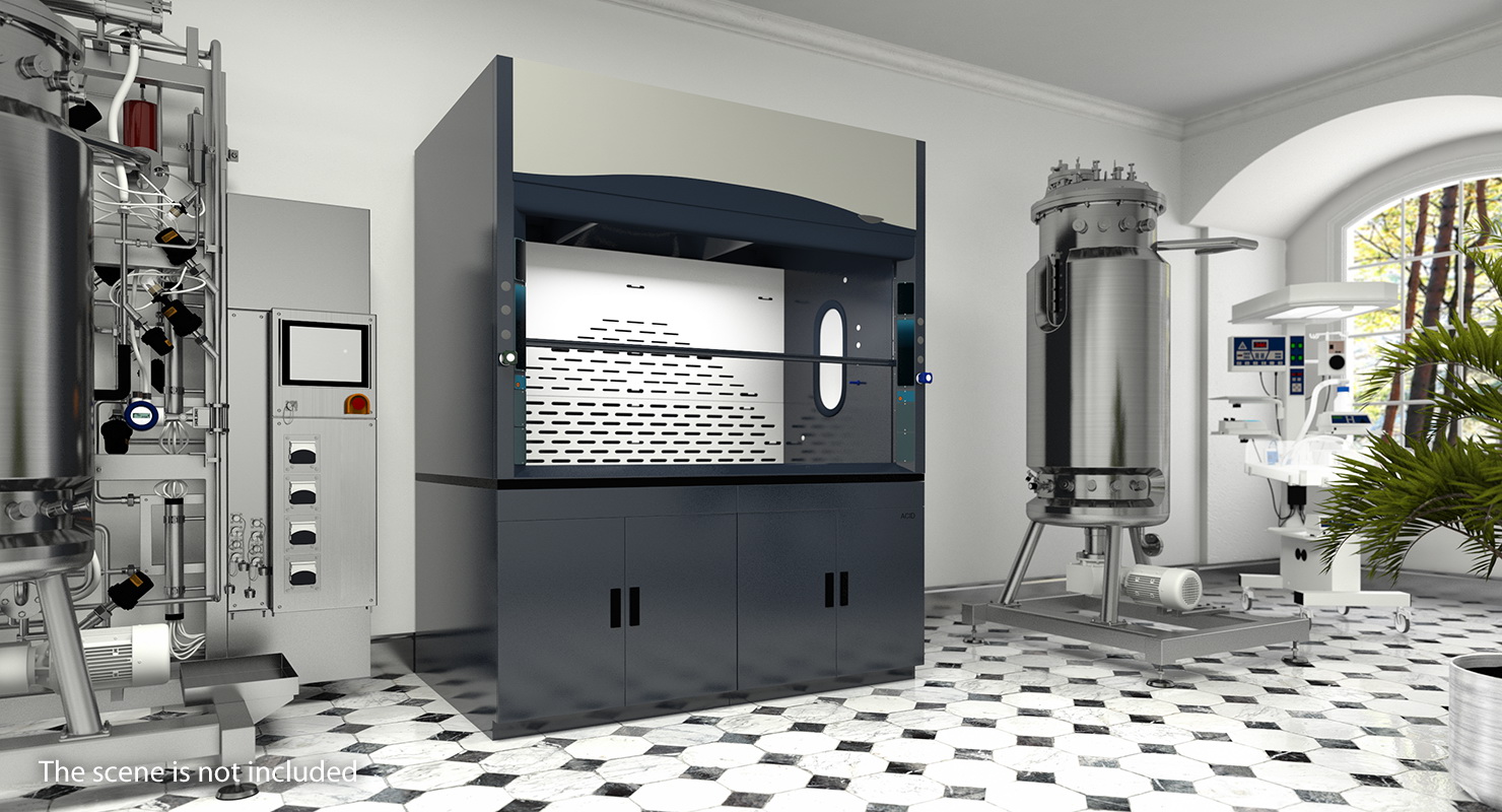 3D Laboratory Hood Generic model
