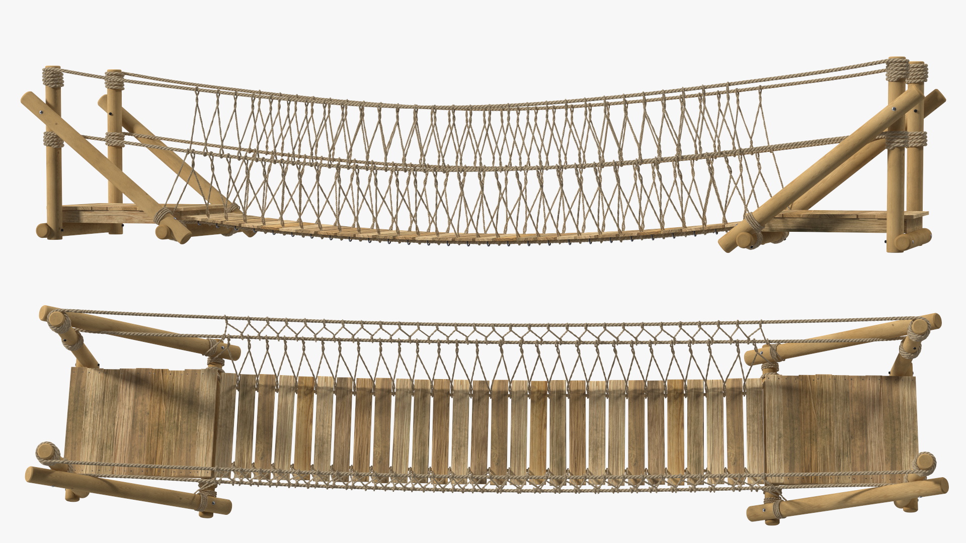 Short Rope Bridge 3D