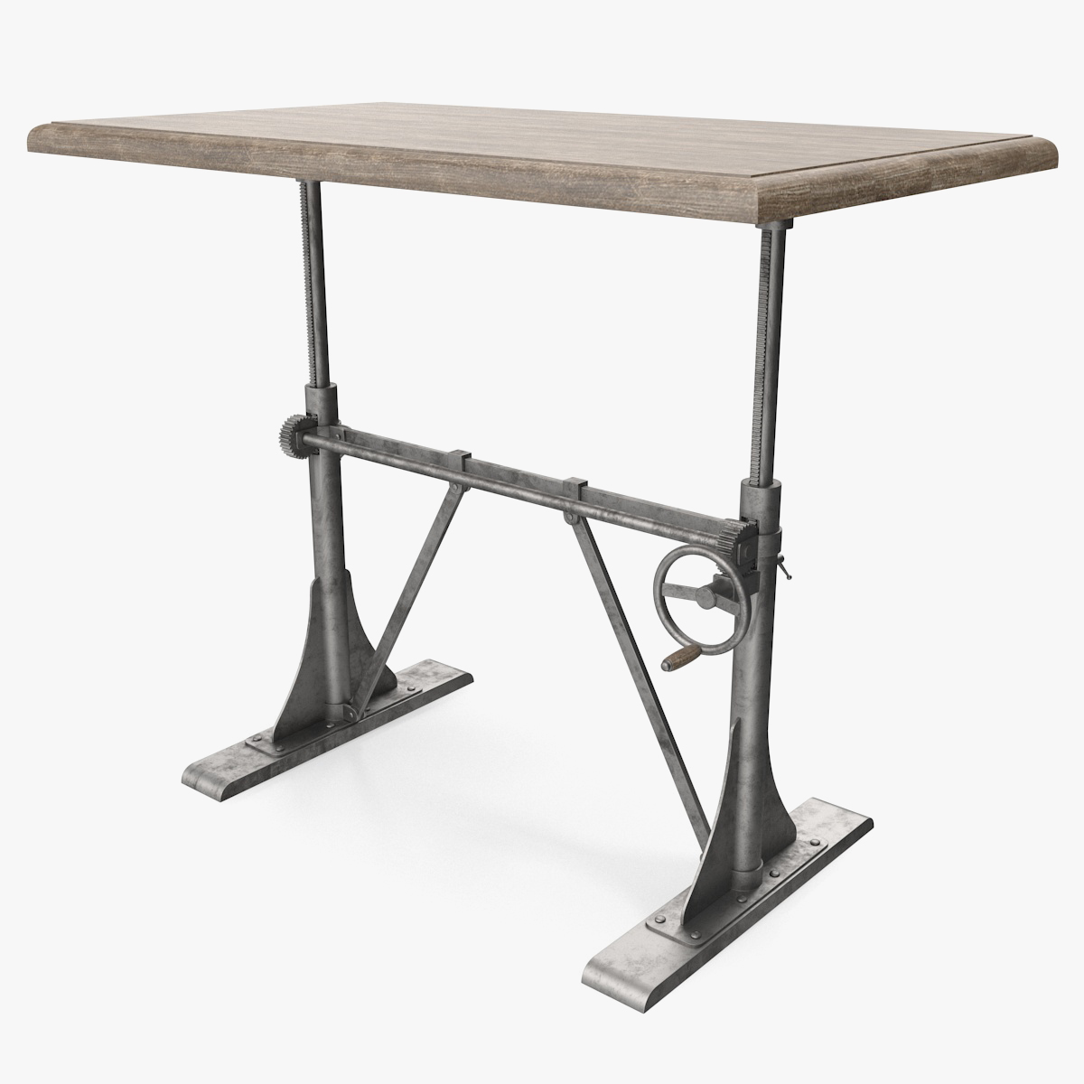 Crank Sit-Stand Desk, view 3