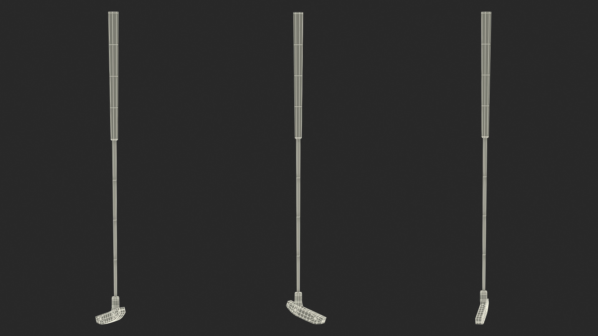 3D Mini Golf Putter Blue