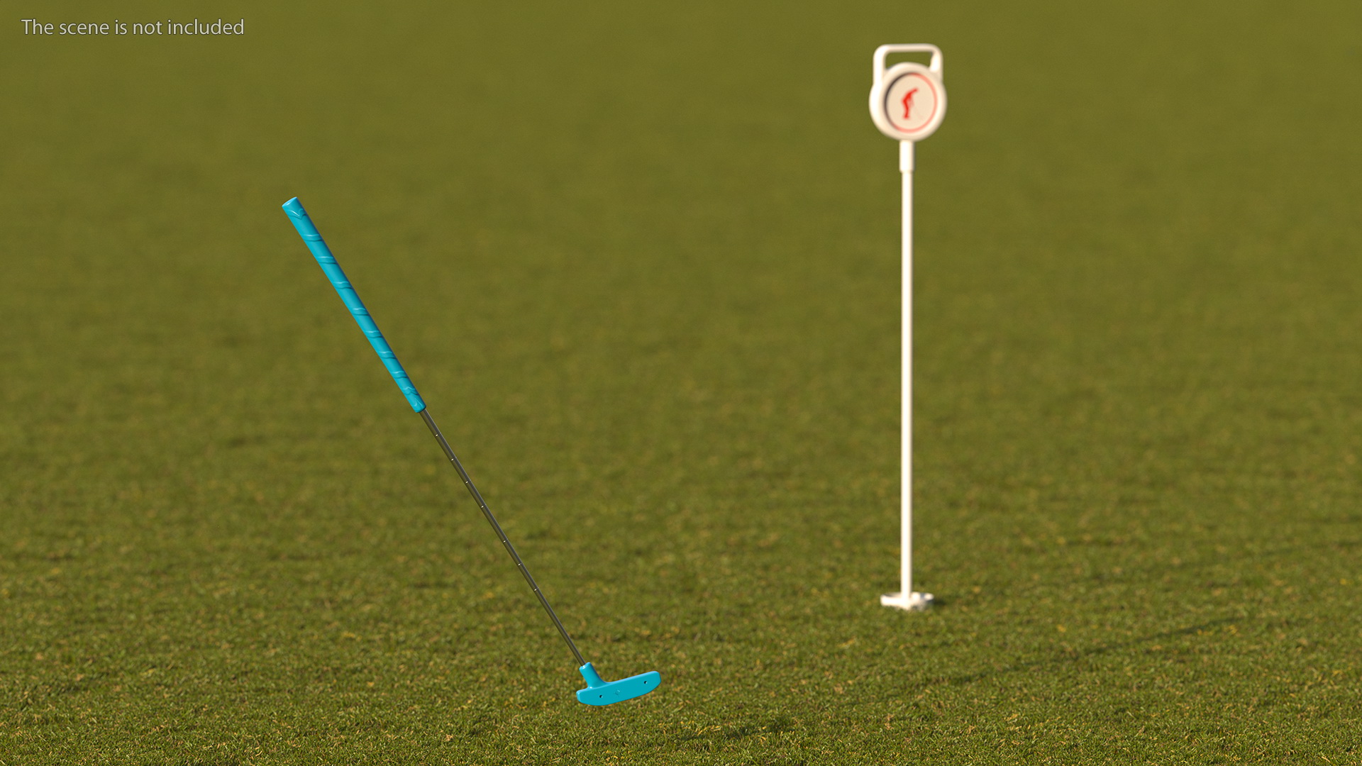 3D Mini Golf Putter Blue